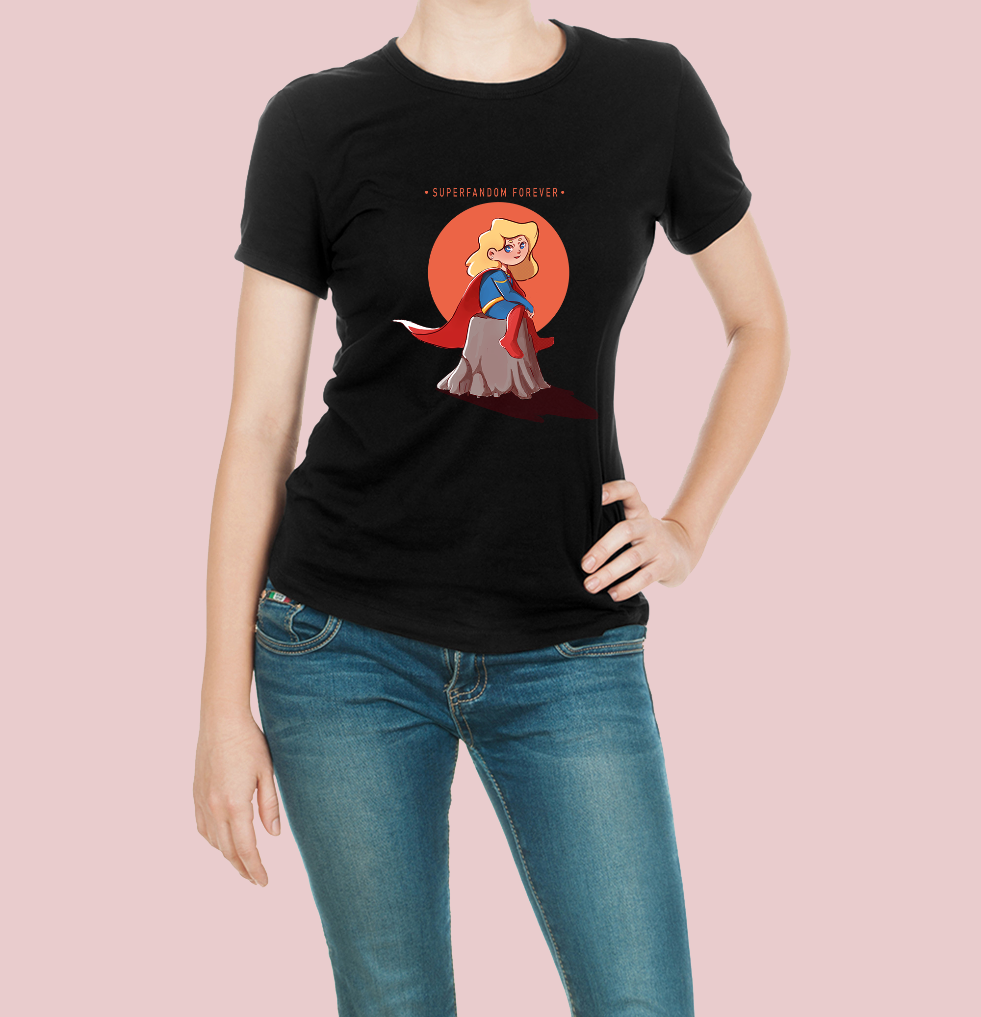 Nome do produto: Camiseta Baby Long Prime - Superfandom forever