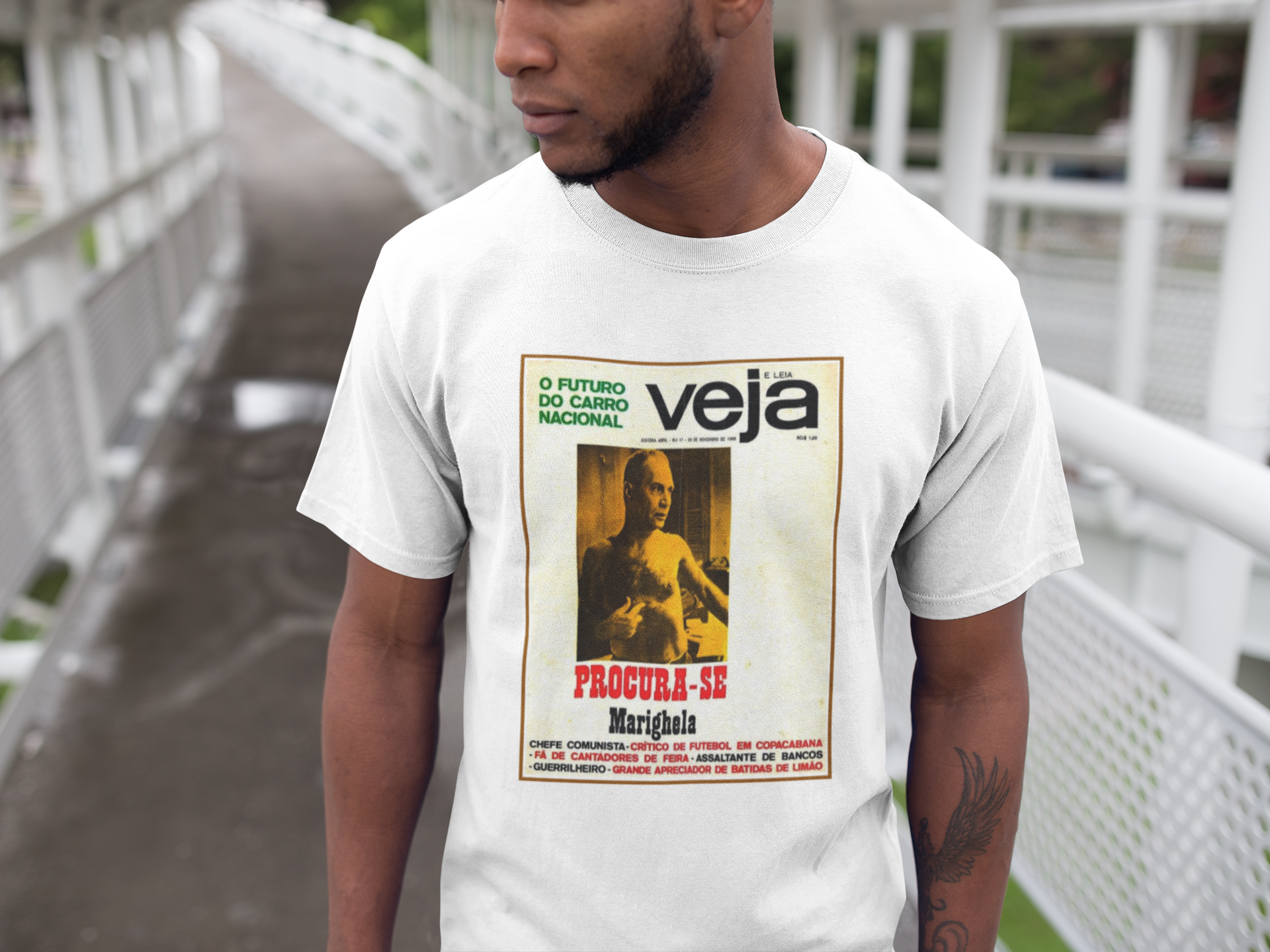 Nome do produto: Camisa Branca Marighella