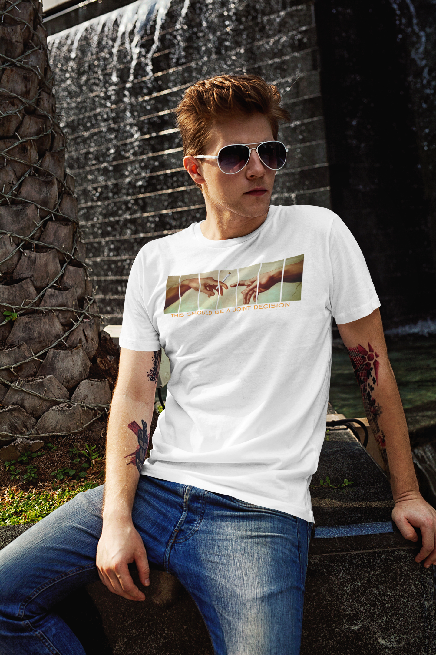 Nome do produto: Camisa Branca This Should Be A Joint Decision