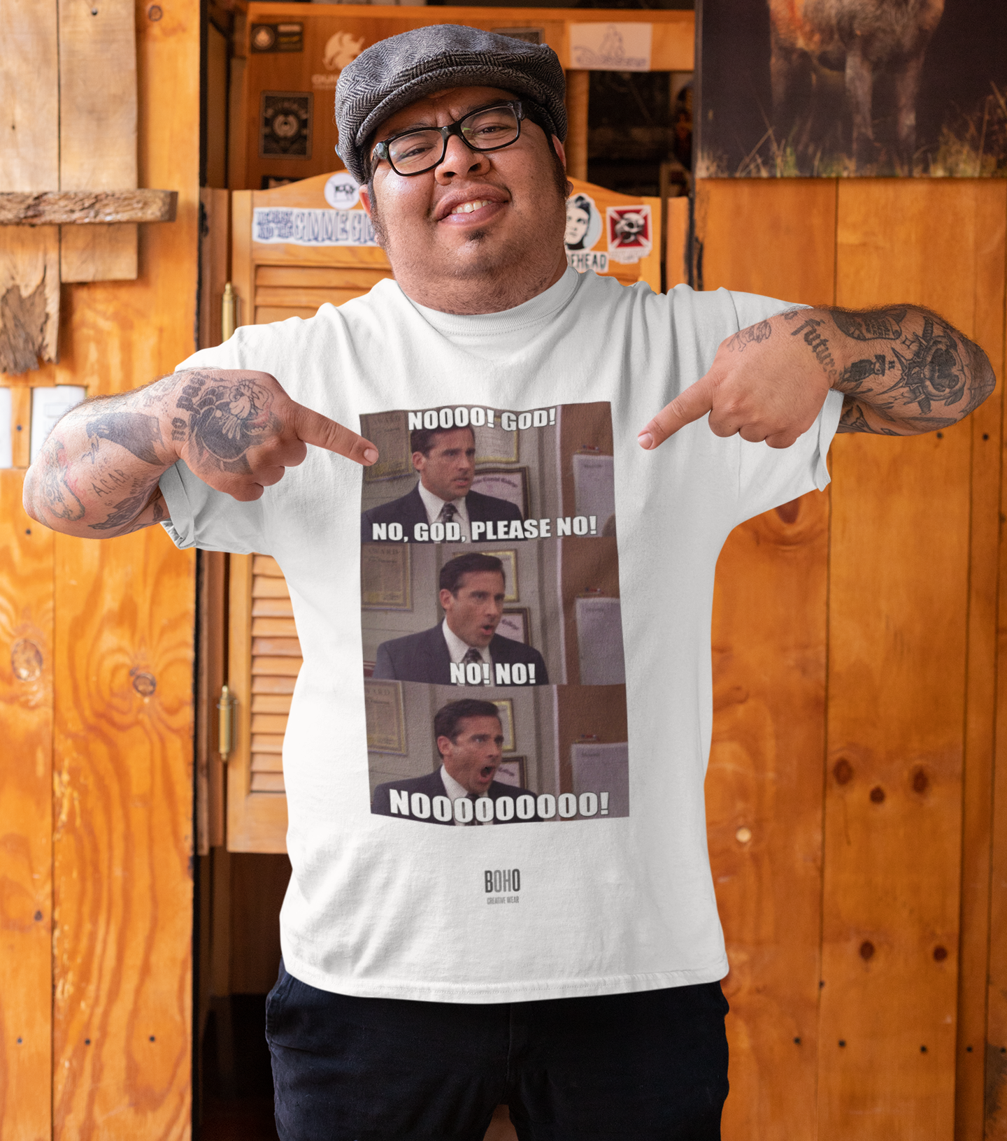 Nome do produto: Camisa The Office (Branco)