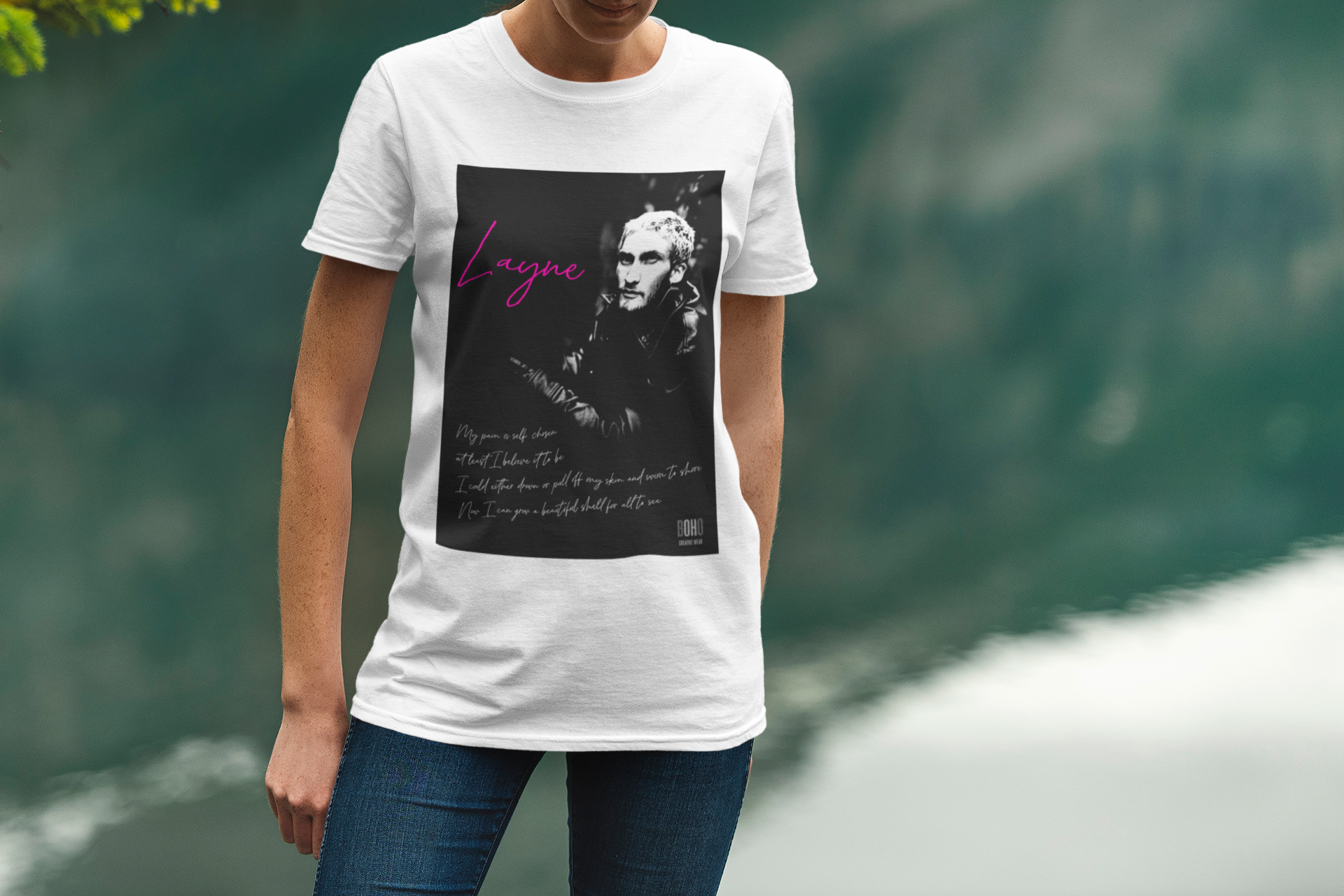 Nome do produto: Baby Long Branca Layne Staley