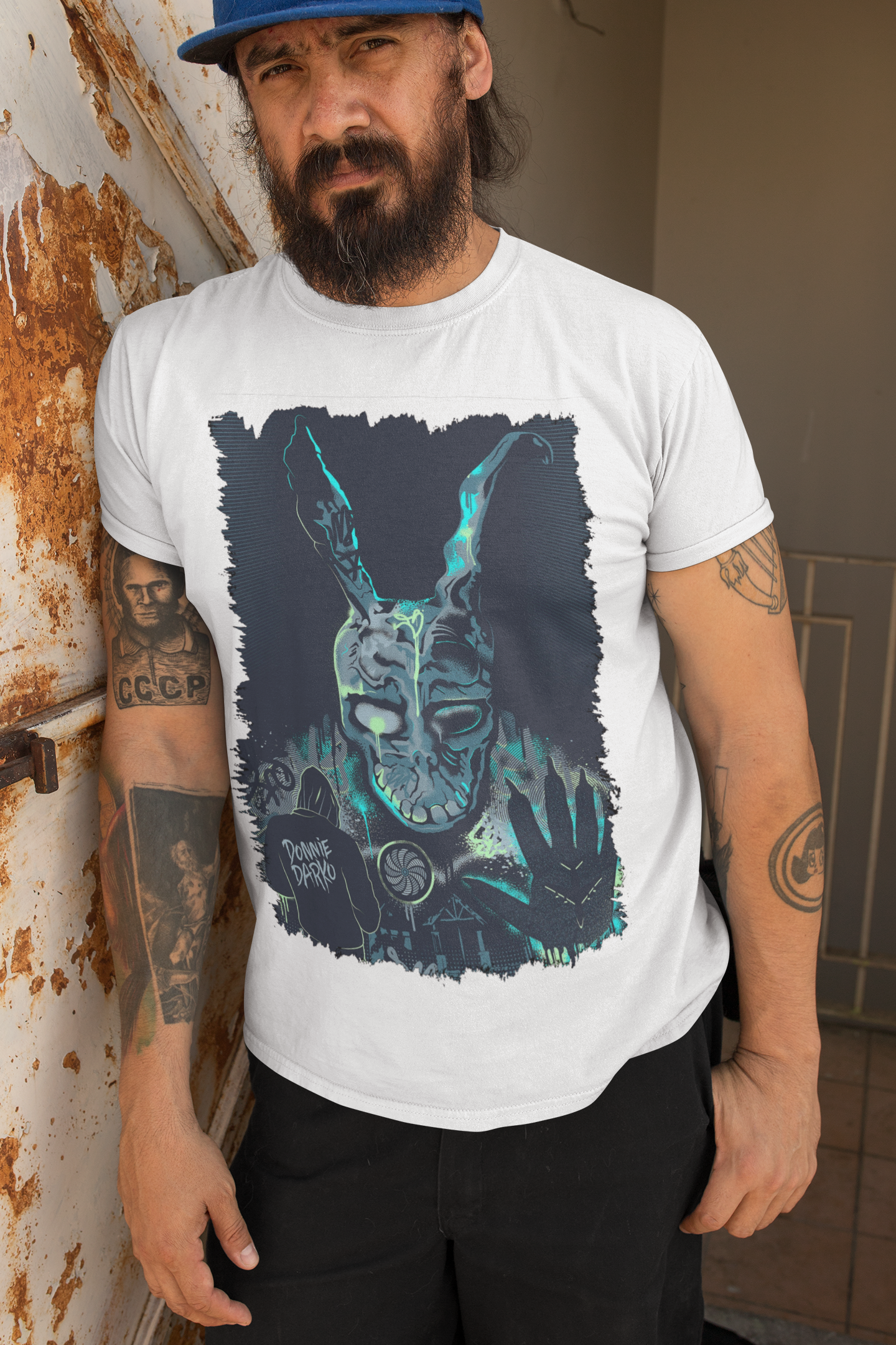 Nome do produto: Camisa Branca Donnie Darko