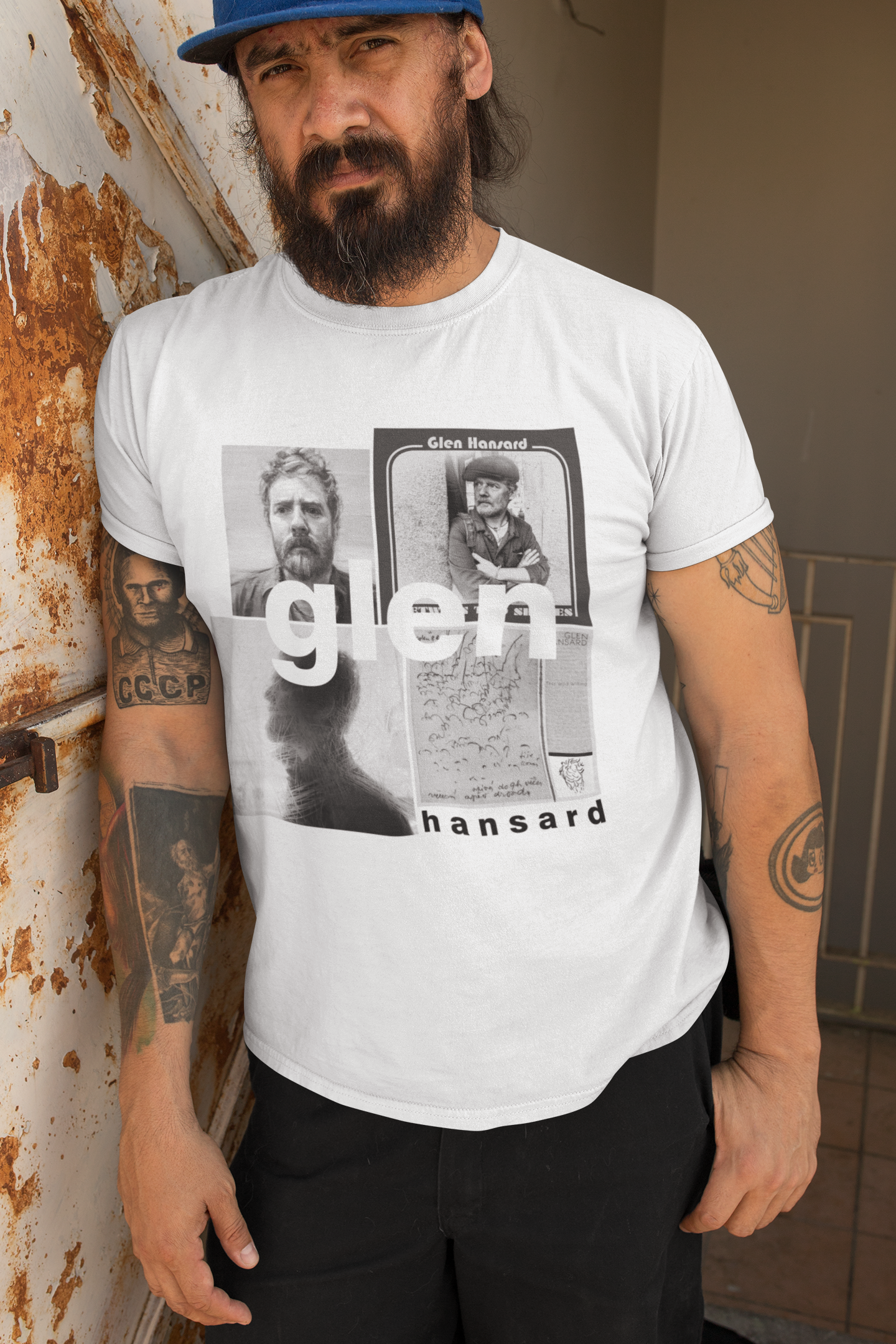 Nome do produto: Camisa Branca Glen Hansard
