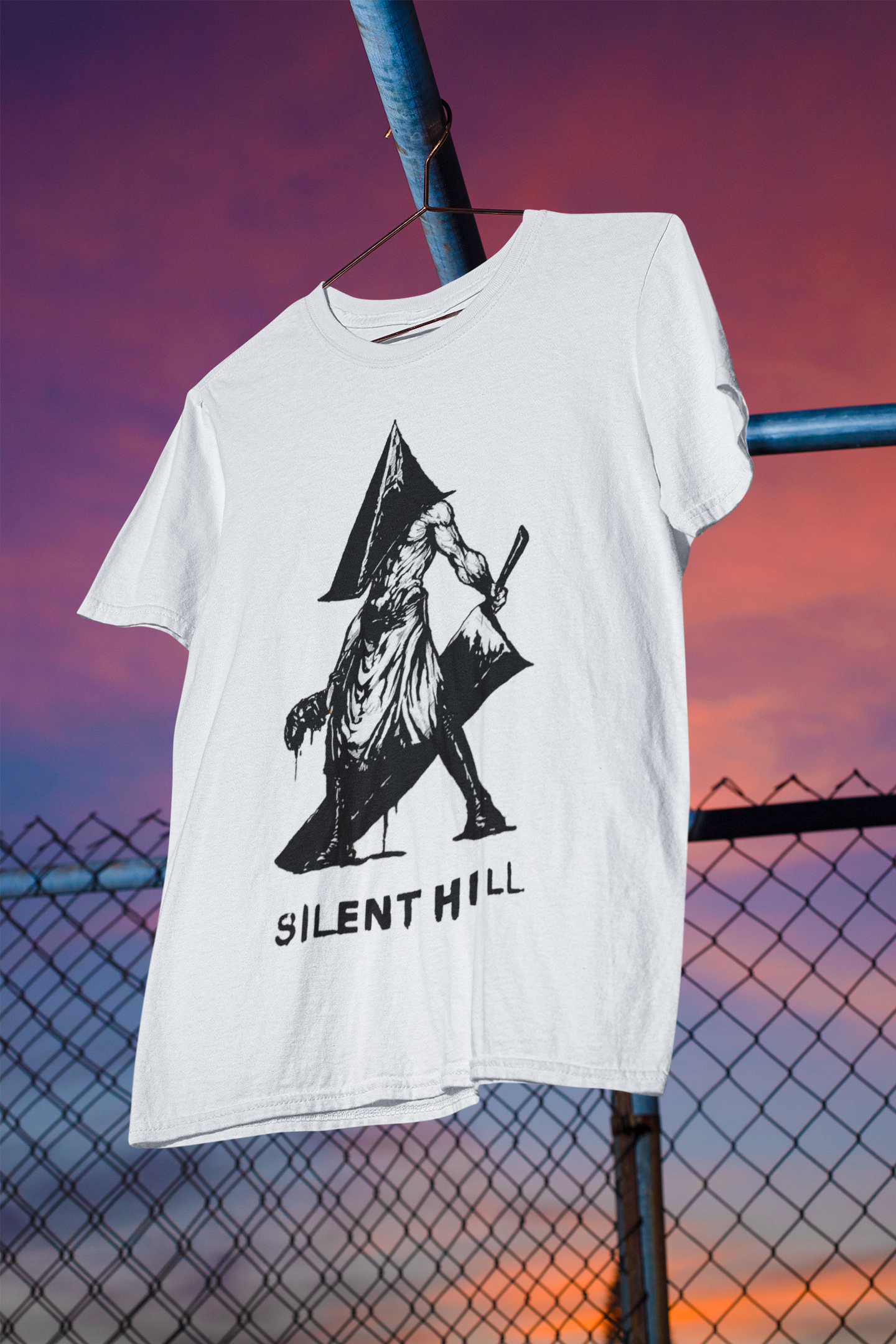 Nome do produto: Camisa Branca Silent Hill