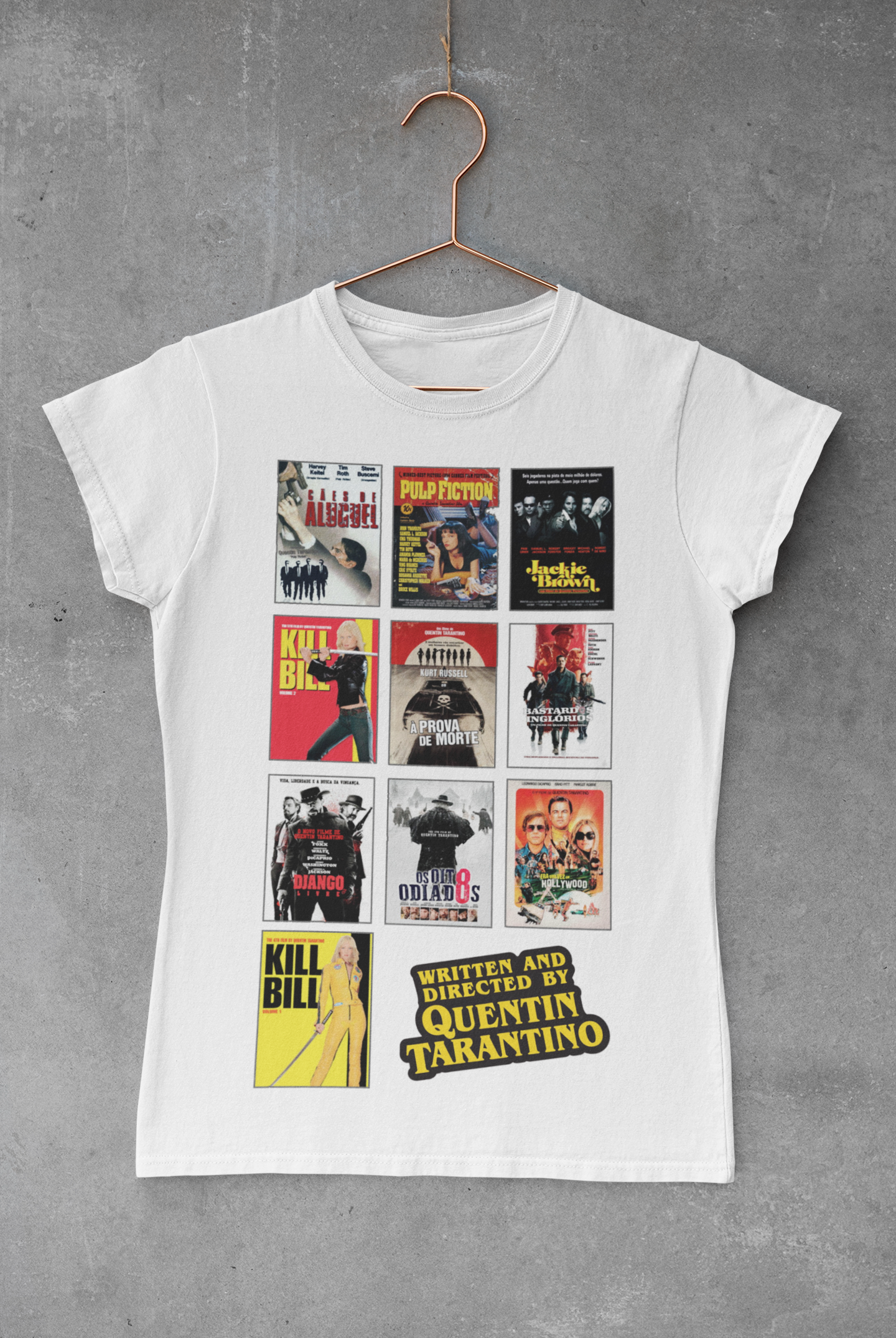 Nome do produto: Baby Long Branca Filmes de Tarantino