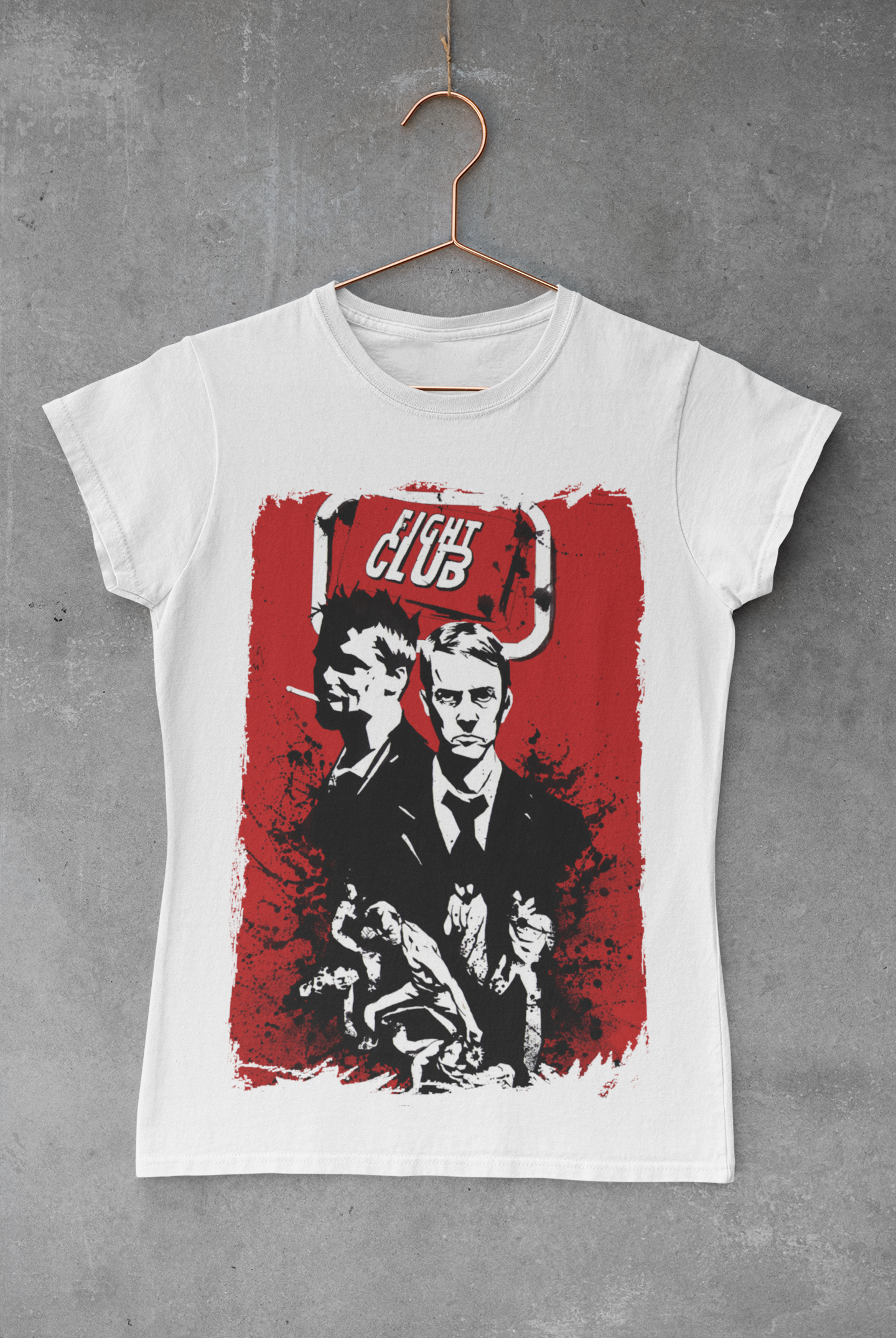 Nome do produto: Baby Long Branca Clube da Luta