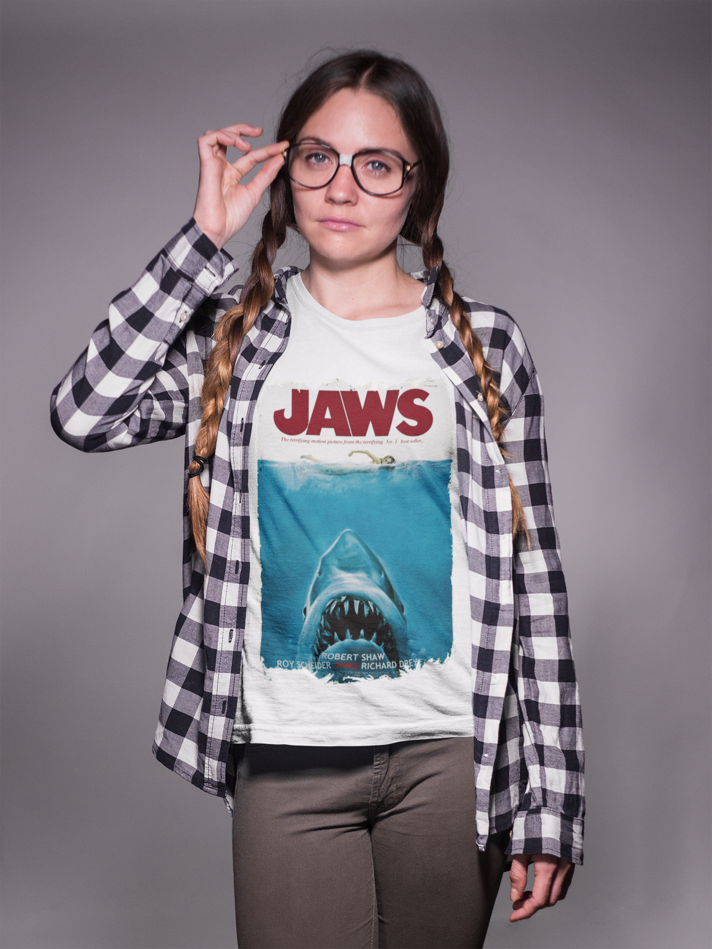 Nome do produto: Baby Long Branca Tubarão