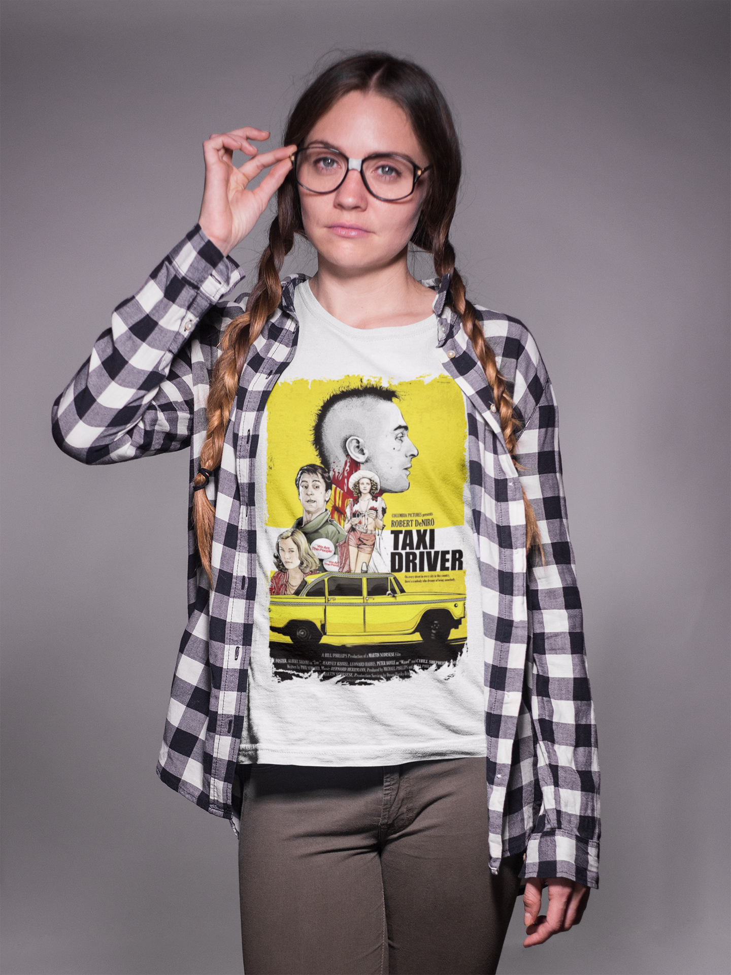 Nome do produto: Baby Long Branca Taxi Driver