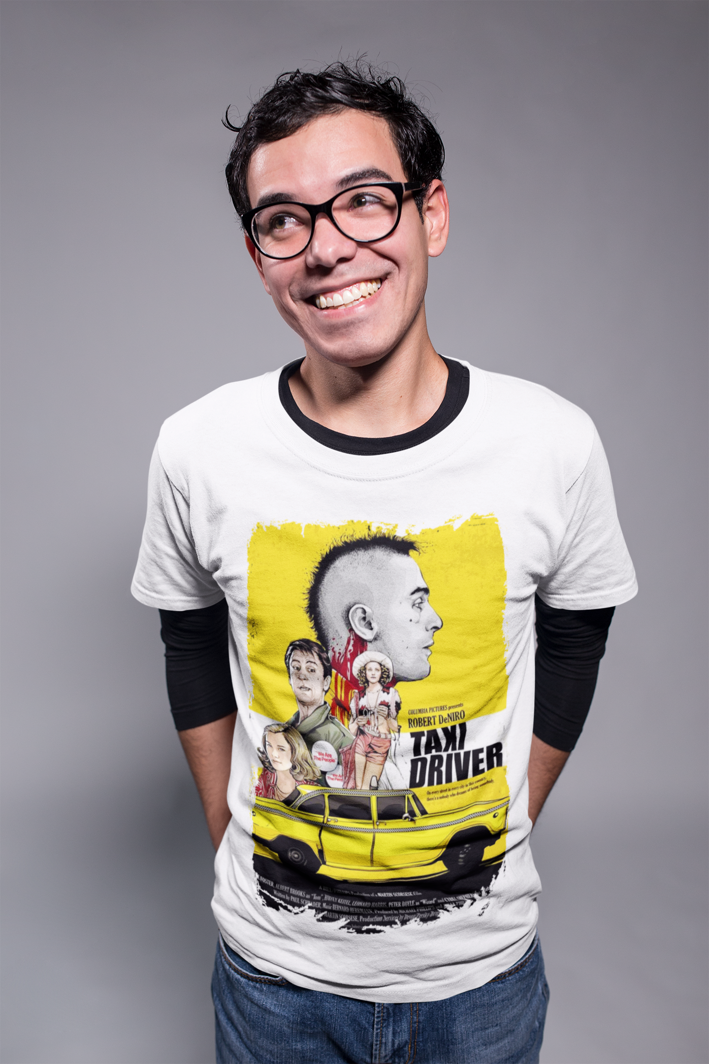 Nome do produto: Camisa Branca Taxi Driver