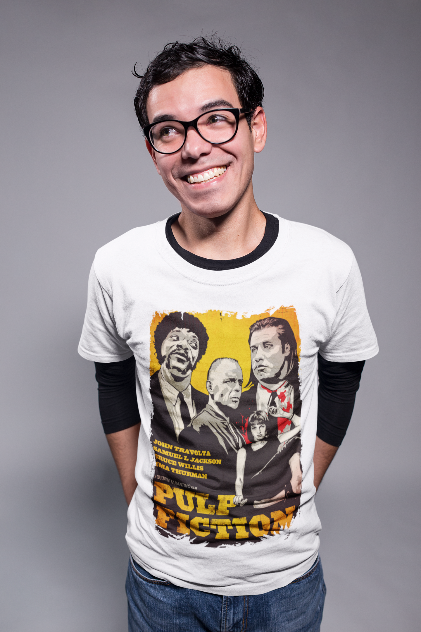 Nome do produto: Camisa Branca Pulp Fiction