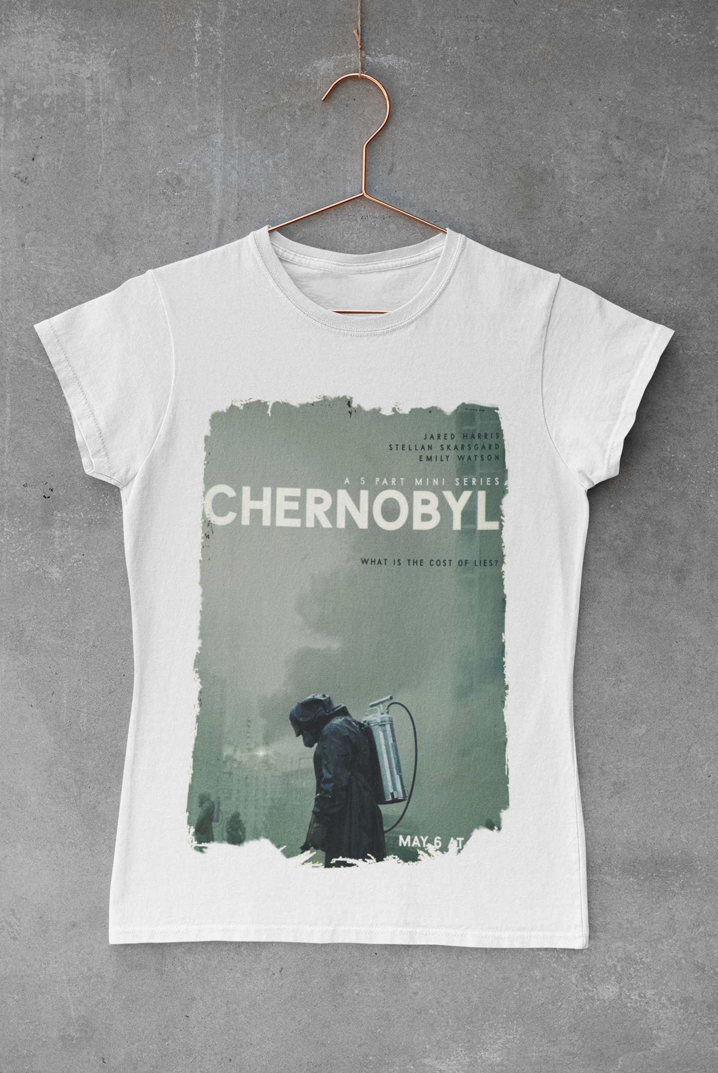 Nome do produto: Baby Long Branca HBO Chernobyl