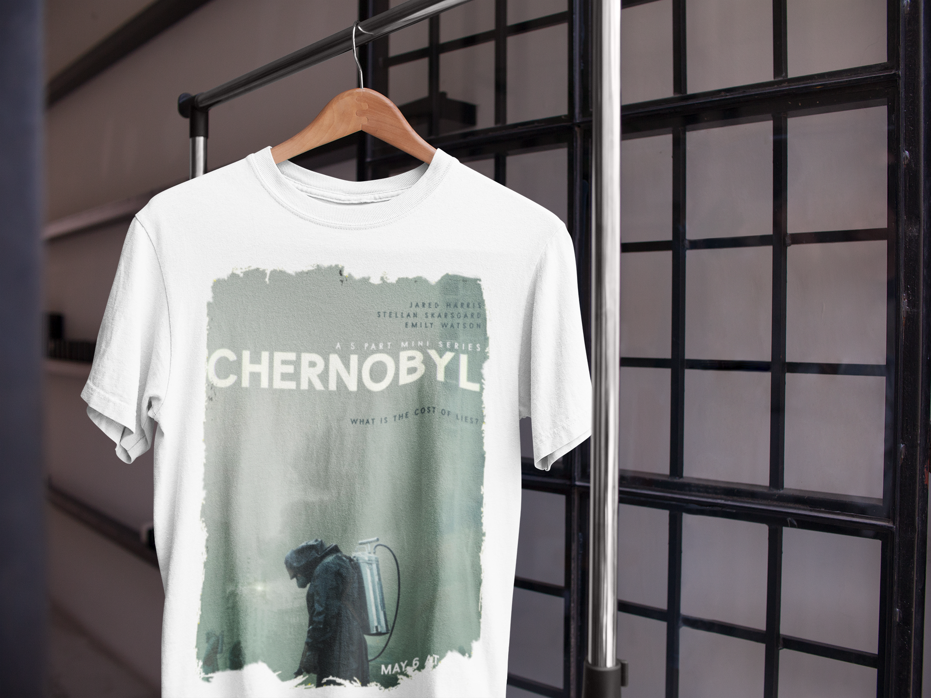 Nome do produto: Camisa Branca HBO Chernobyl