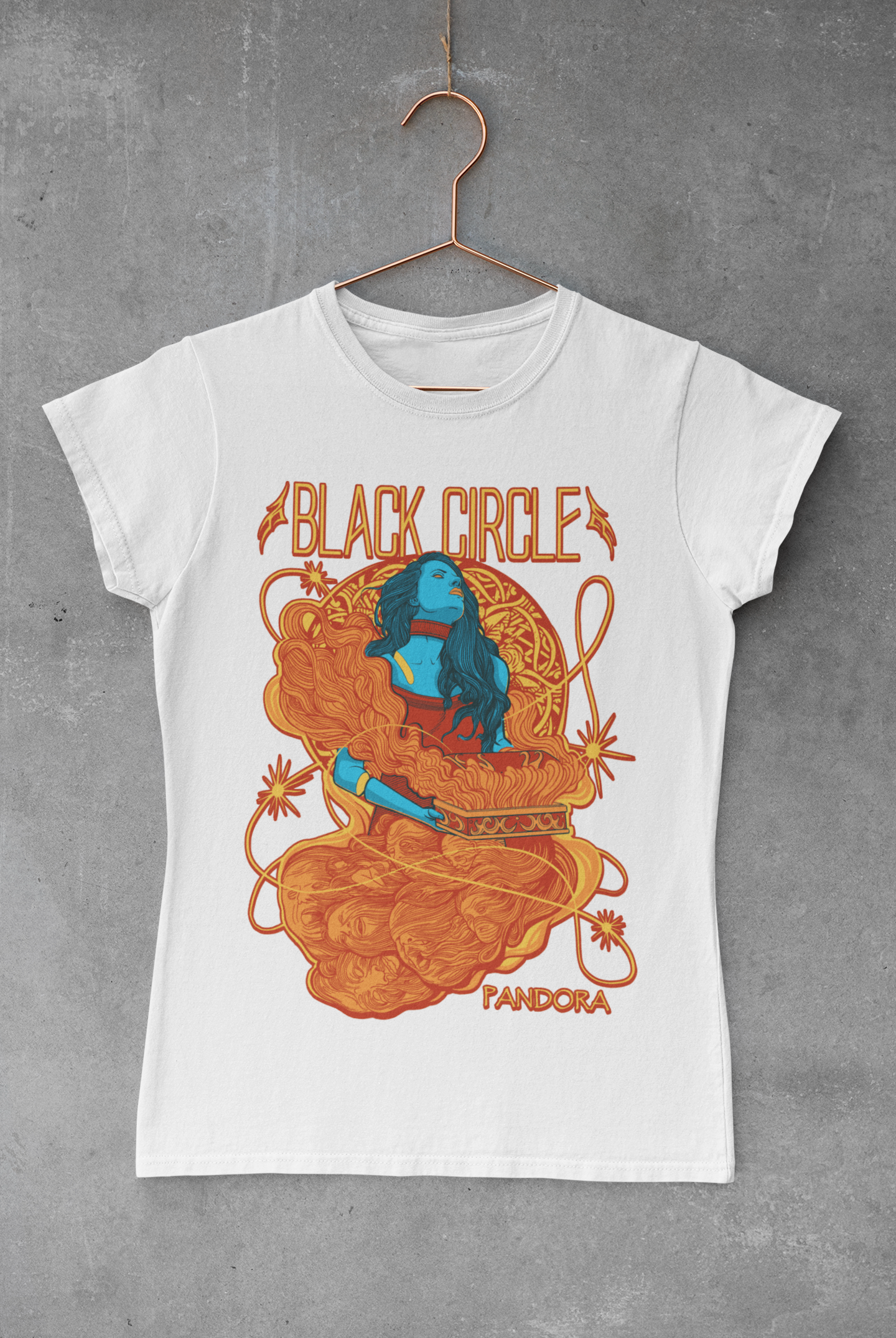 Nome do produto: Baby Long Branca Black Circle Pandora