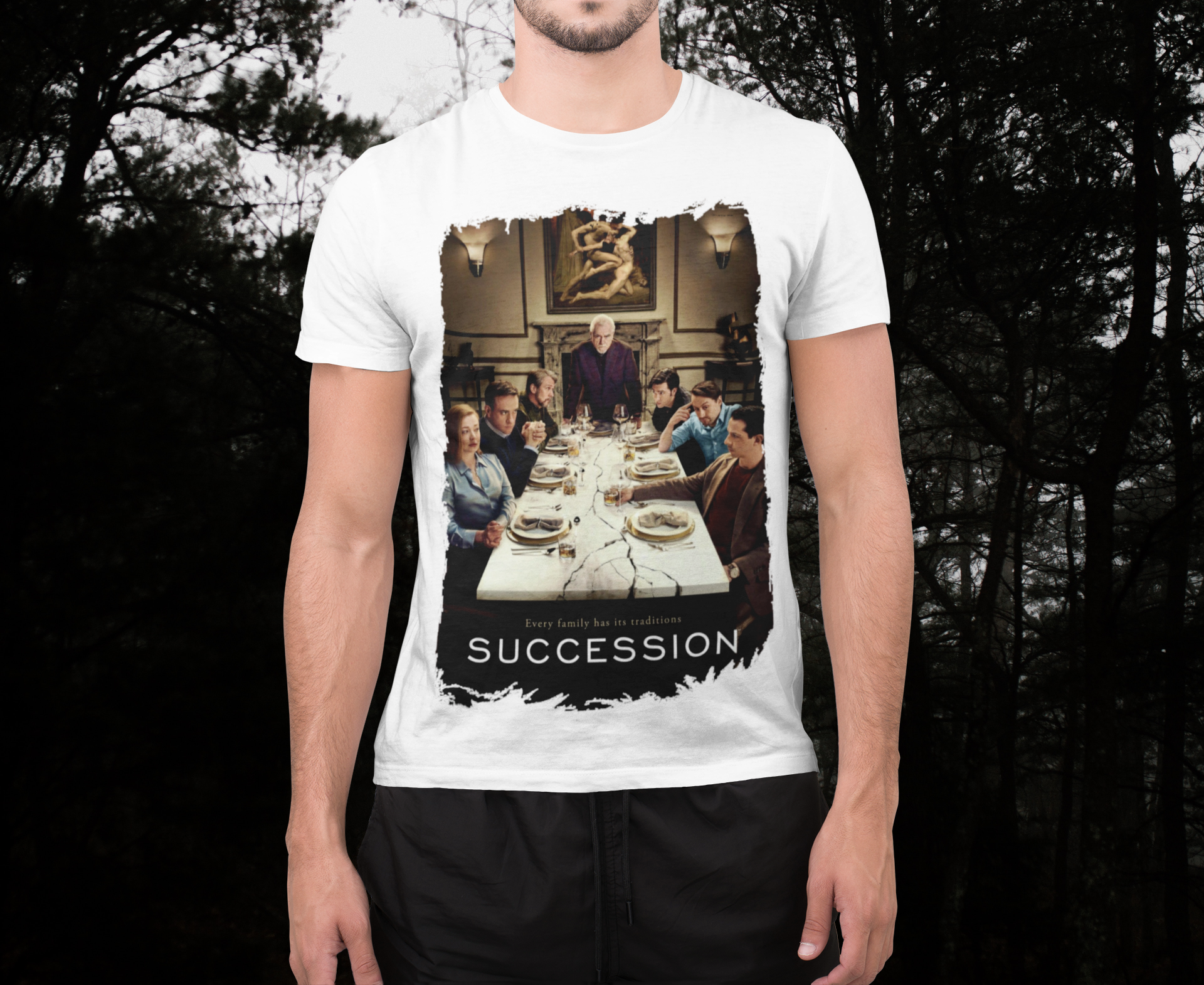 Nome do produto: Camisa Branca HBO Succession - Family Traditions