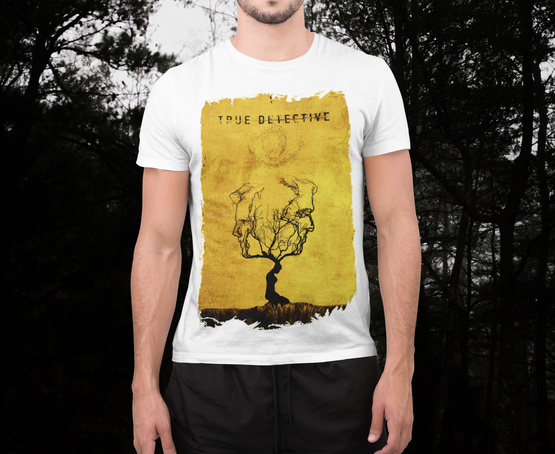 Nome do produto: Camisa Branca True Detective