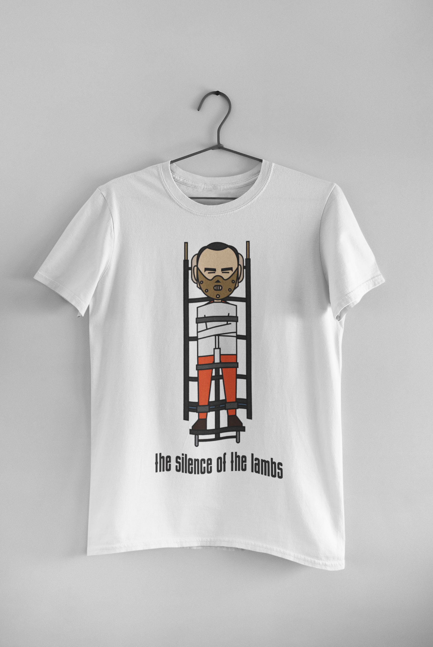 Nome do produto: Camisa Branca The Silence Of The Lambs