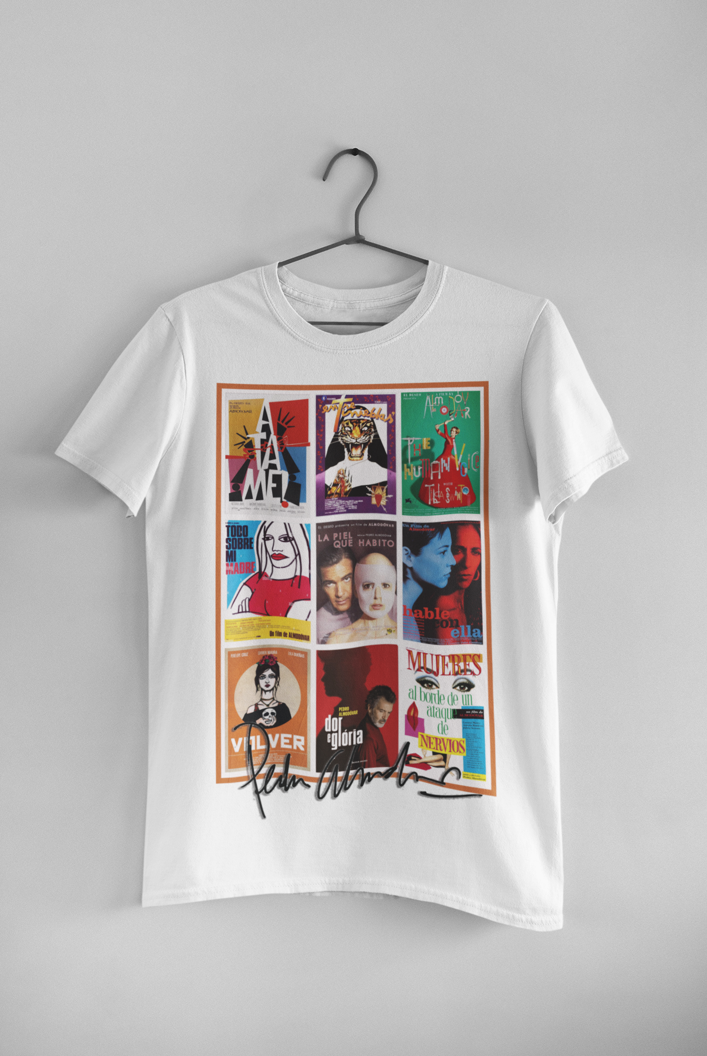 Nome do produto: Camisa Branca Filmes Almodóvar