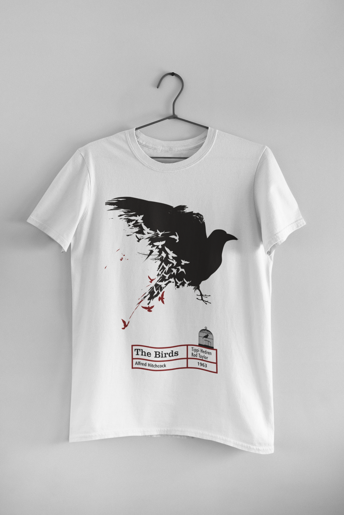 Nome do produto: Camisa Branca Os Pássaros