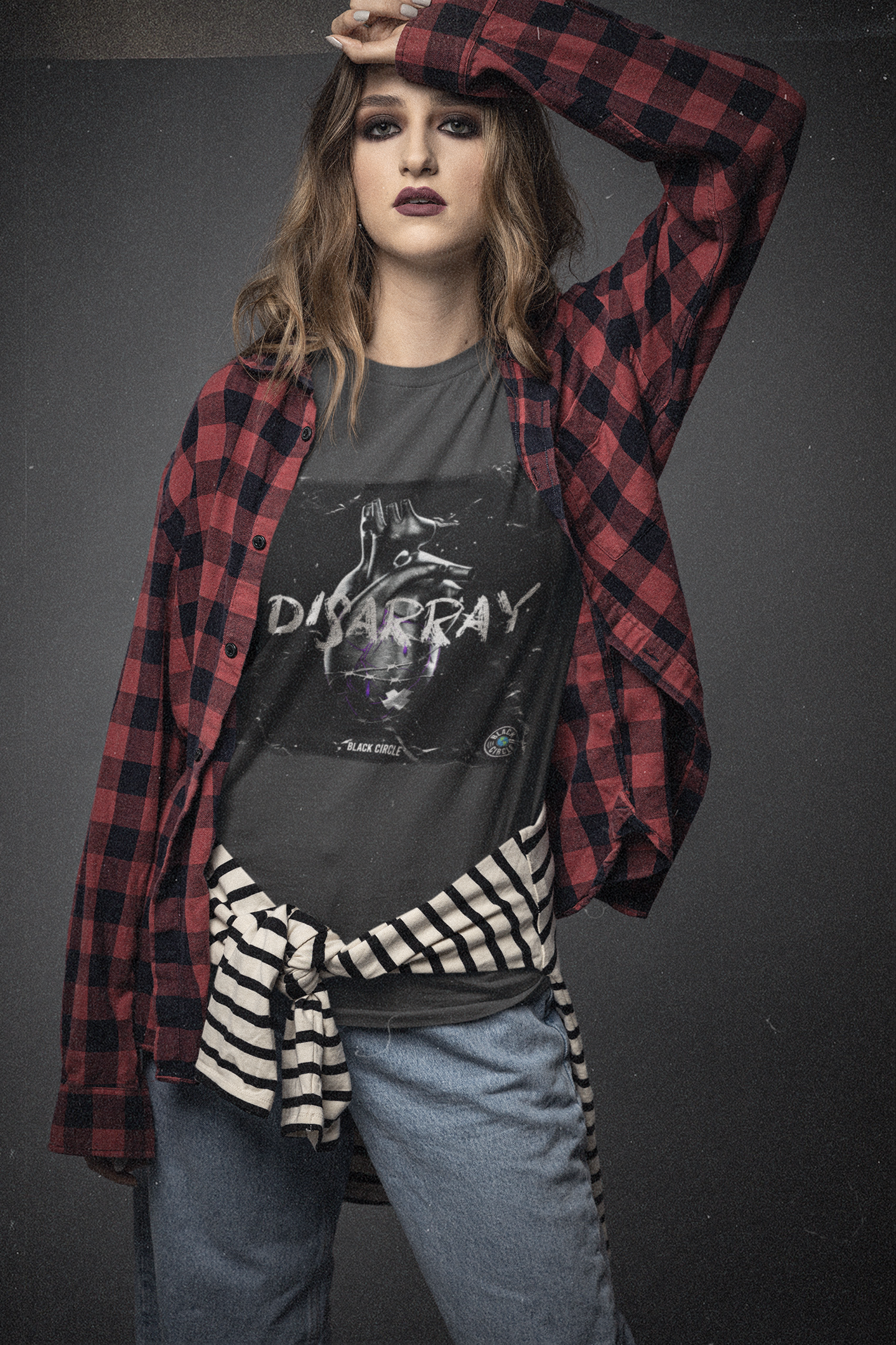 Nome do produto: Baby Long Estonada Black Circle Disarray