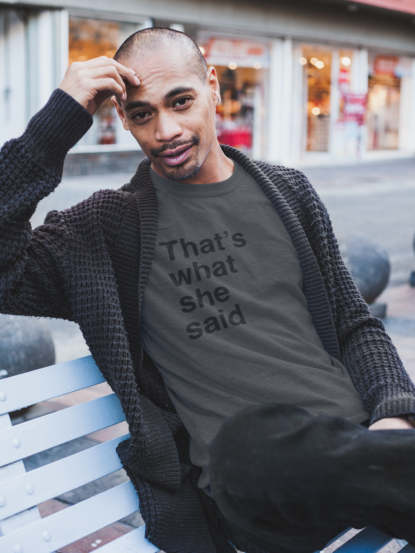 Nome do produto: Camisa Estonada The Office - That\'s What She Said (Cores)