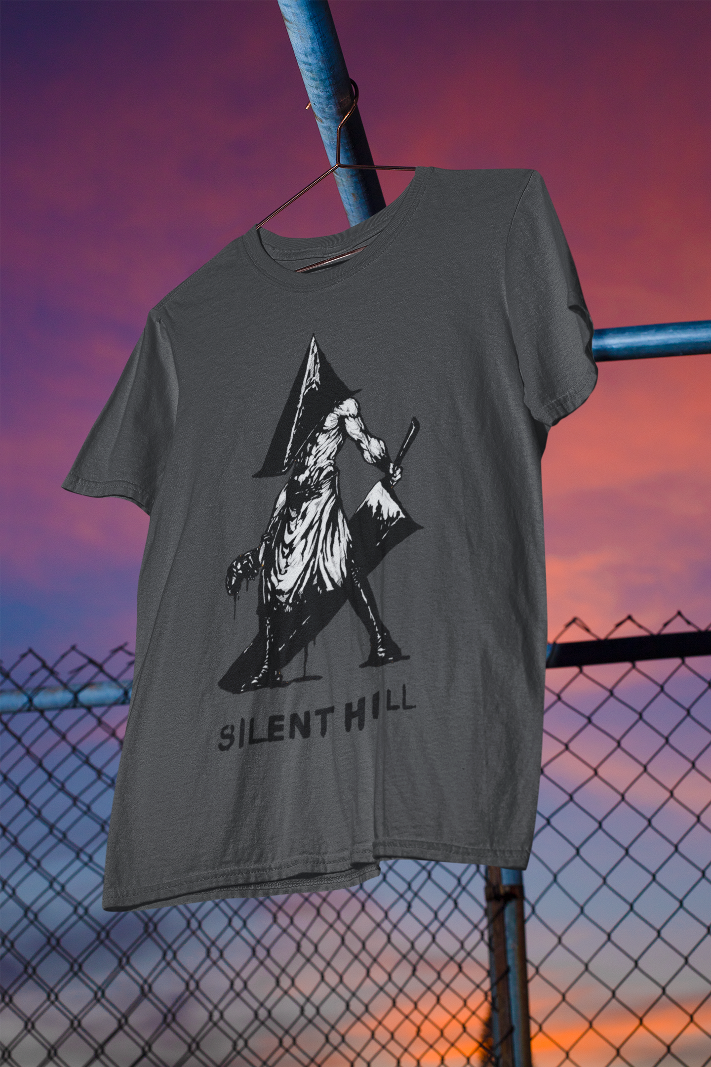 Nome do produto: Camisa ESTONADA Silent Hill (Cores)