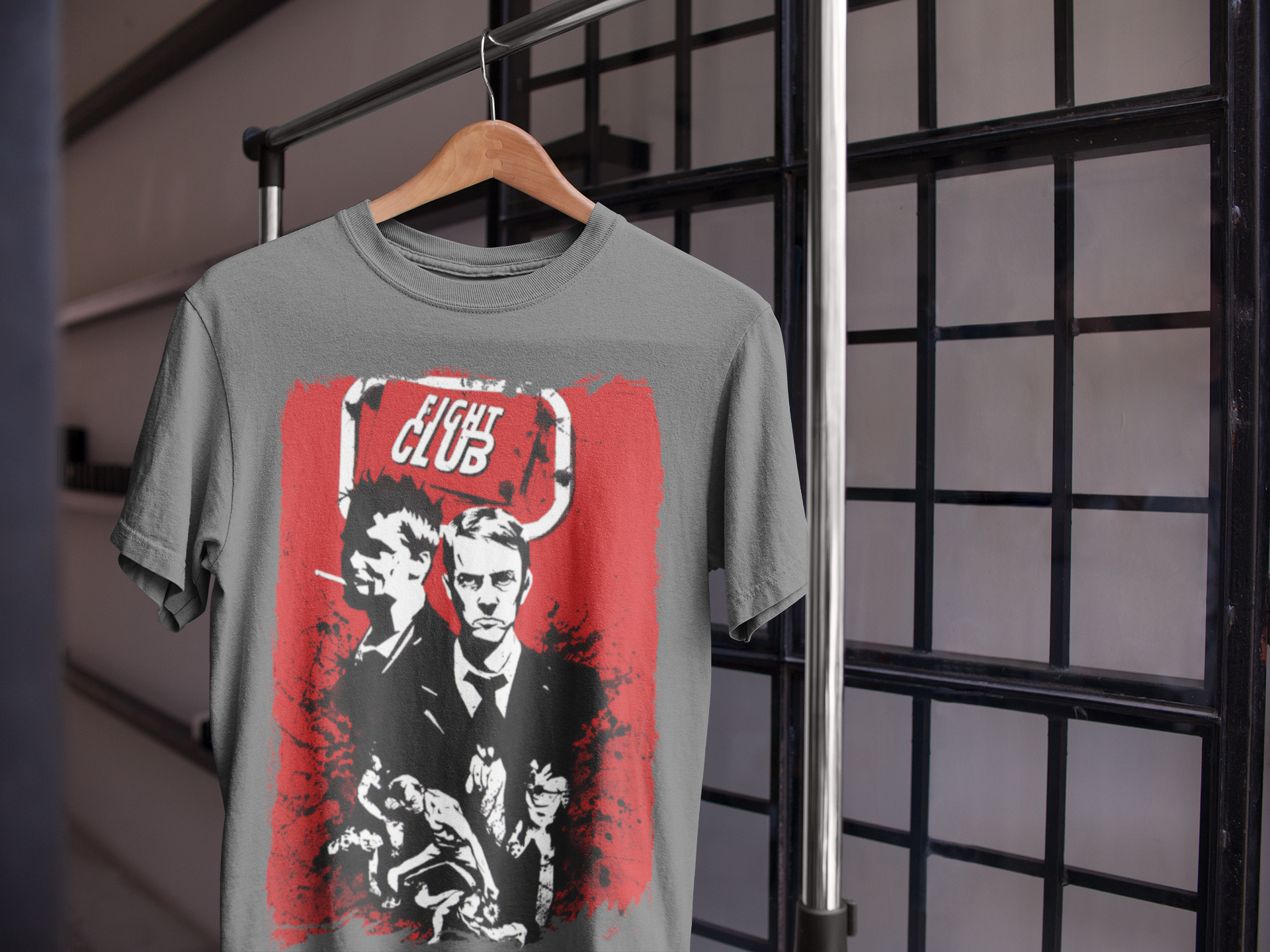 Nome do produto: Camisa ESTONADA Clube da Luta (Cores)