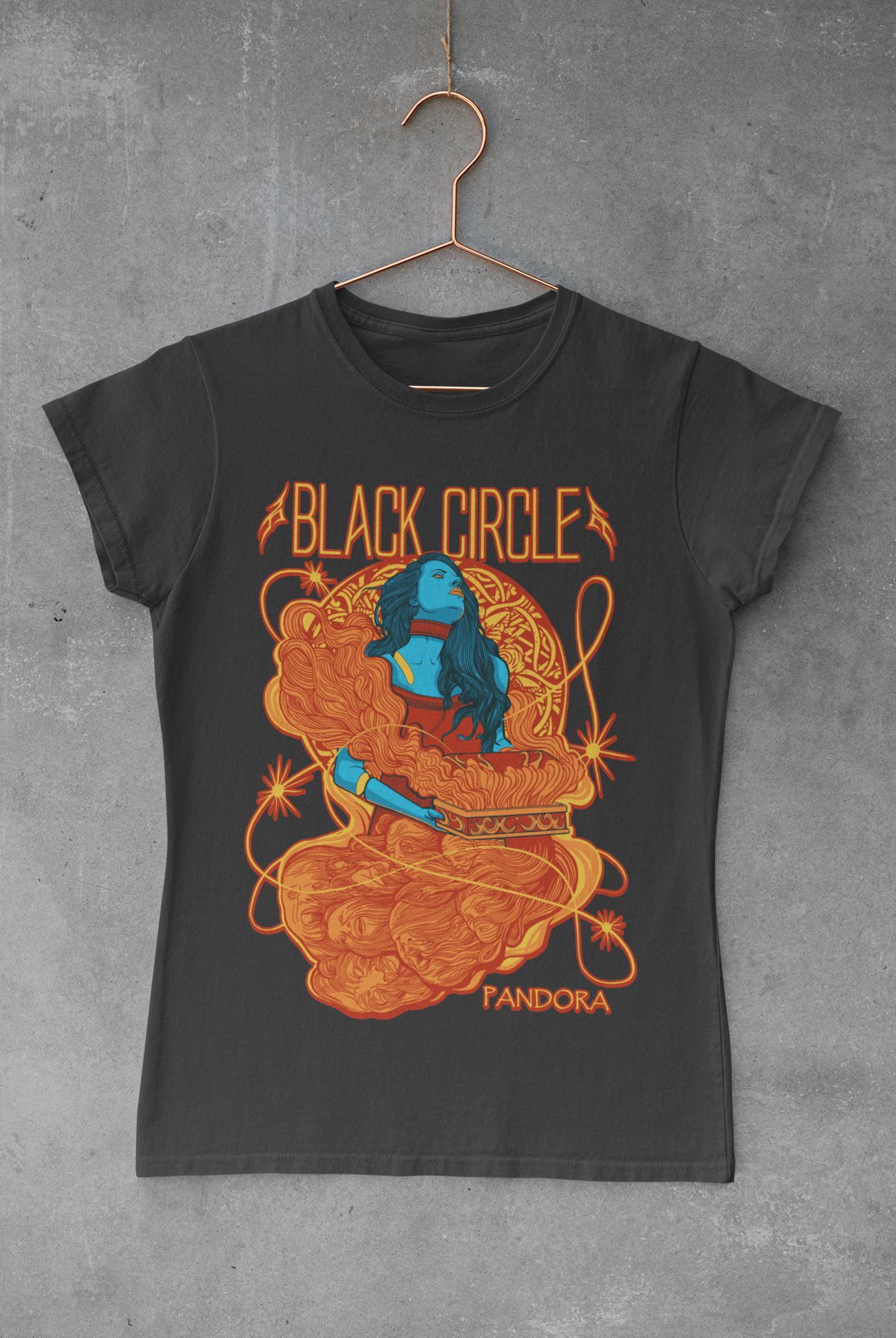 Nome do produto: Baby Long ESTONADA Black Circle Pandora (Cores)