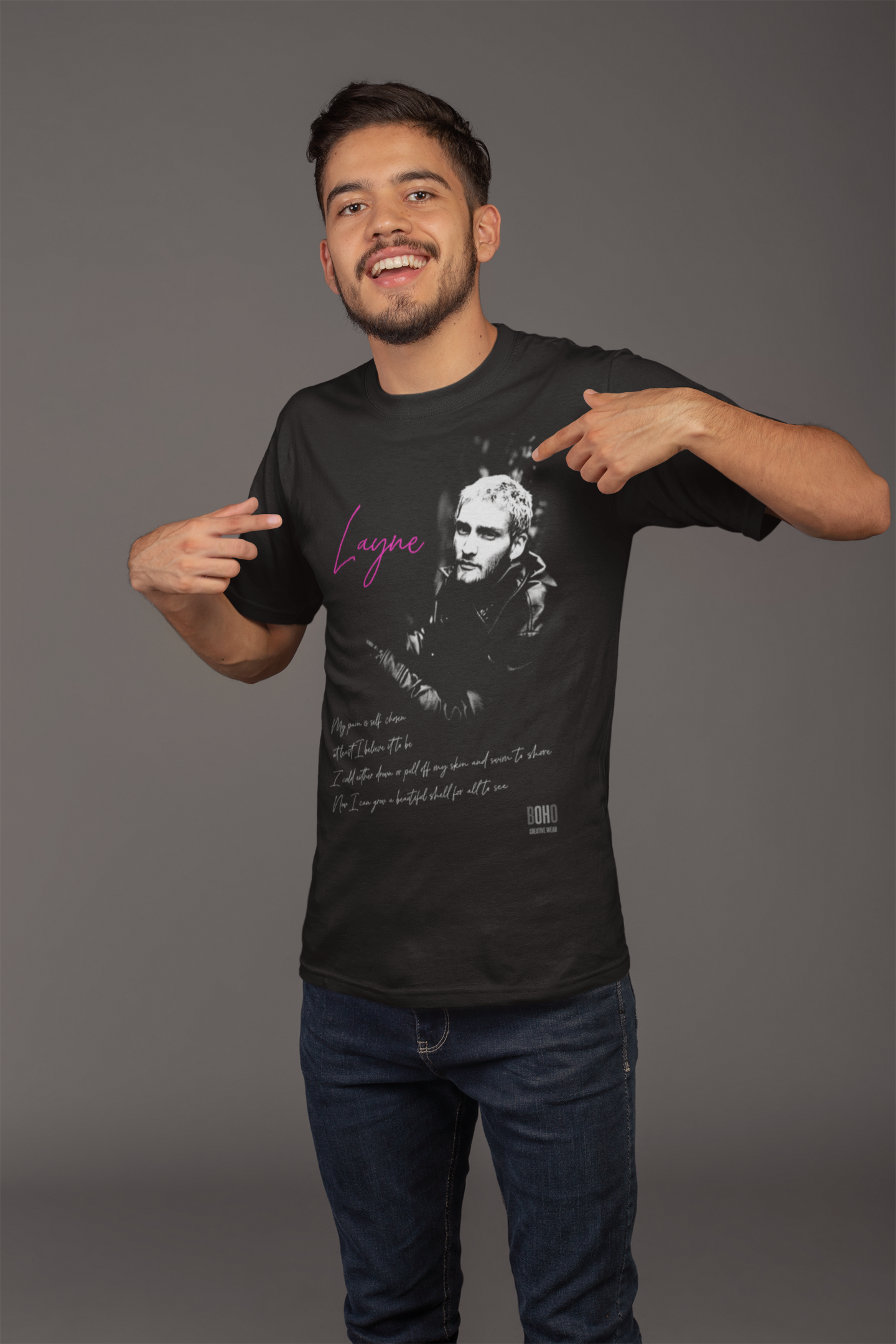 Nome do produto: Camisa Preta Layne Staley