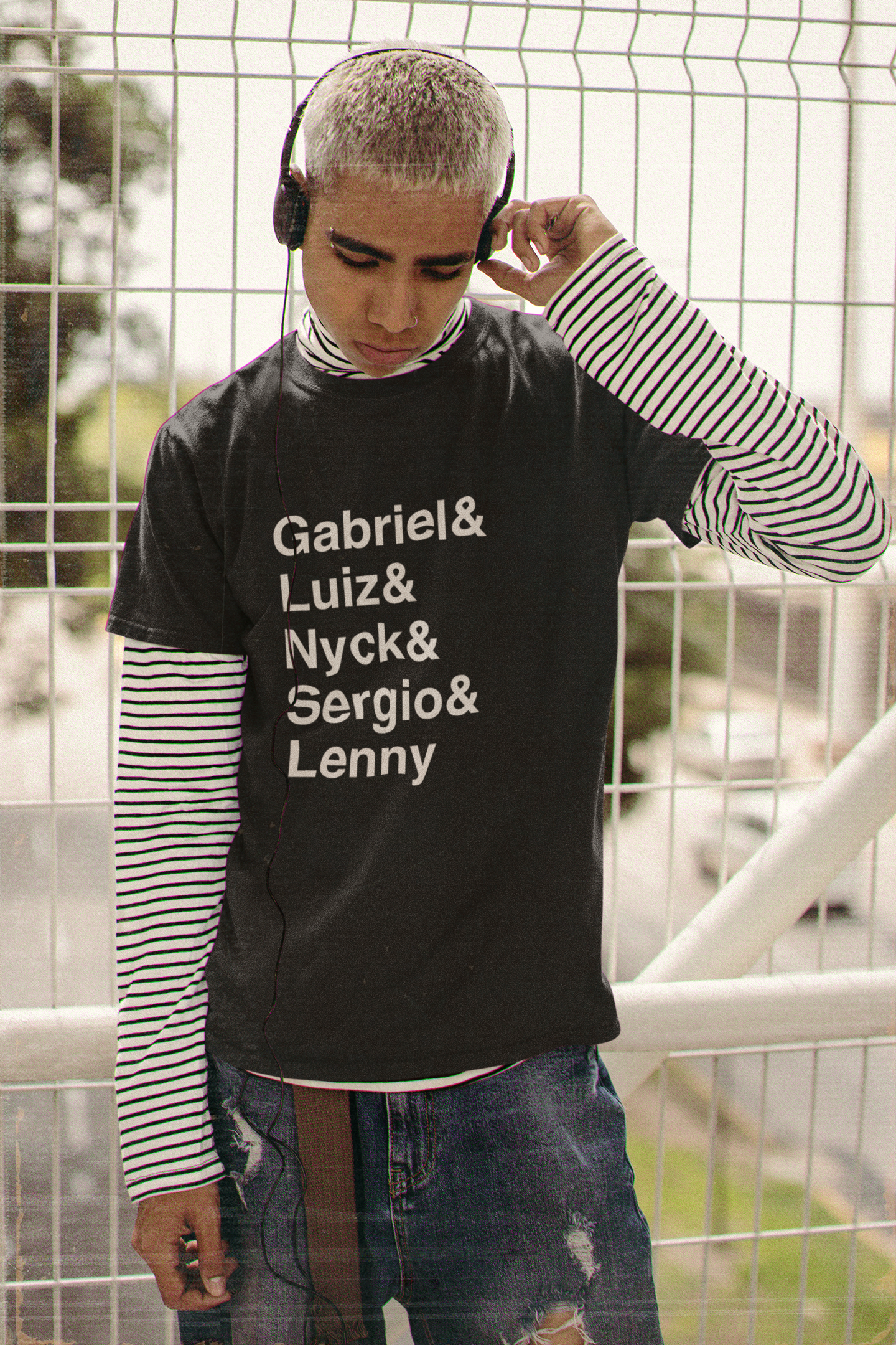 Nome do produto: Camisas Membros da Black Circle (Preto)