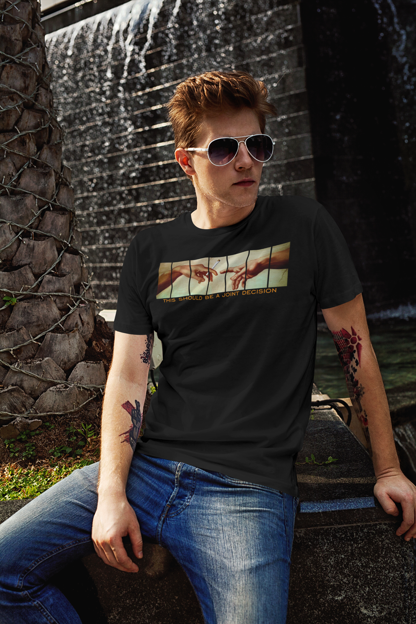 Nome do produto: Camisa Preta This Should Be A Joint Decision