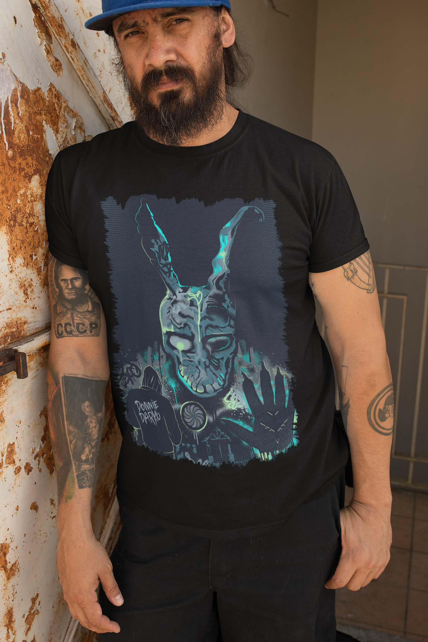 Nome do produto: Camisa Preta Donnie Darko
