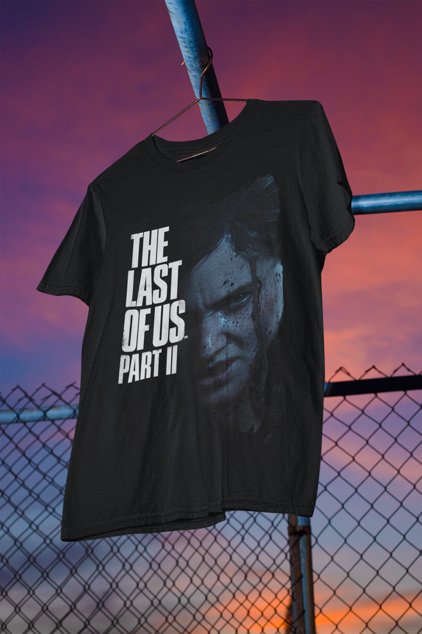 Nome do produto: Camisa Preta The Last Of Us Parte 2