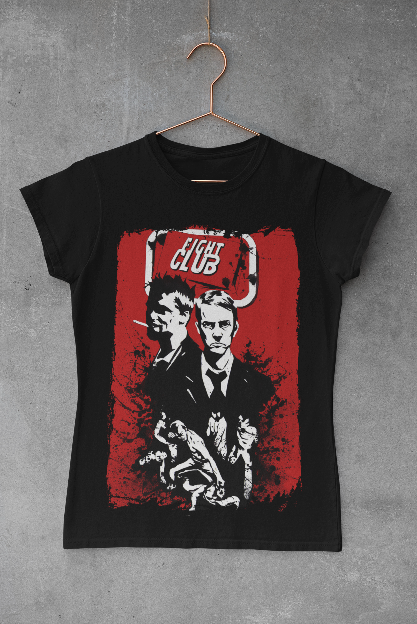 Nome do produto: Baby Long Preta Clube da Luta