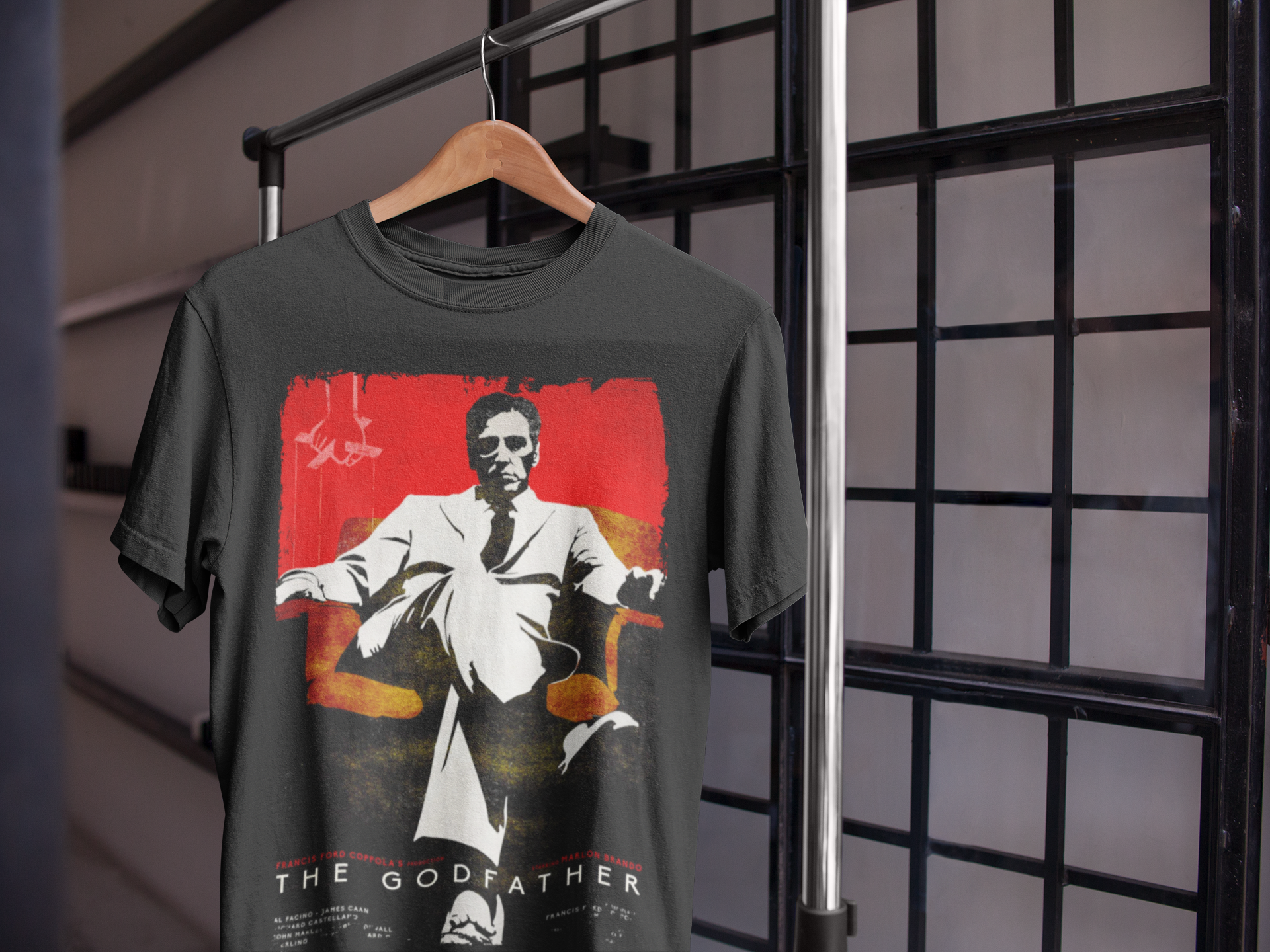 Nome do produto: Camisa Preta The Godfather