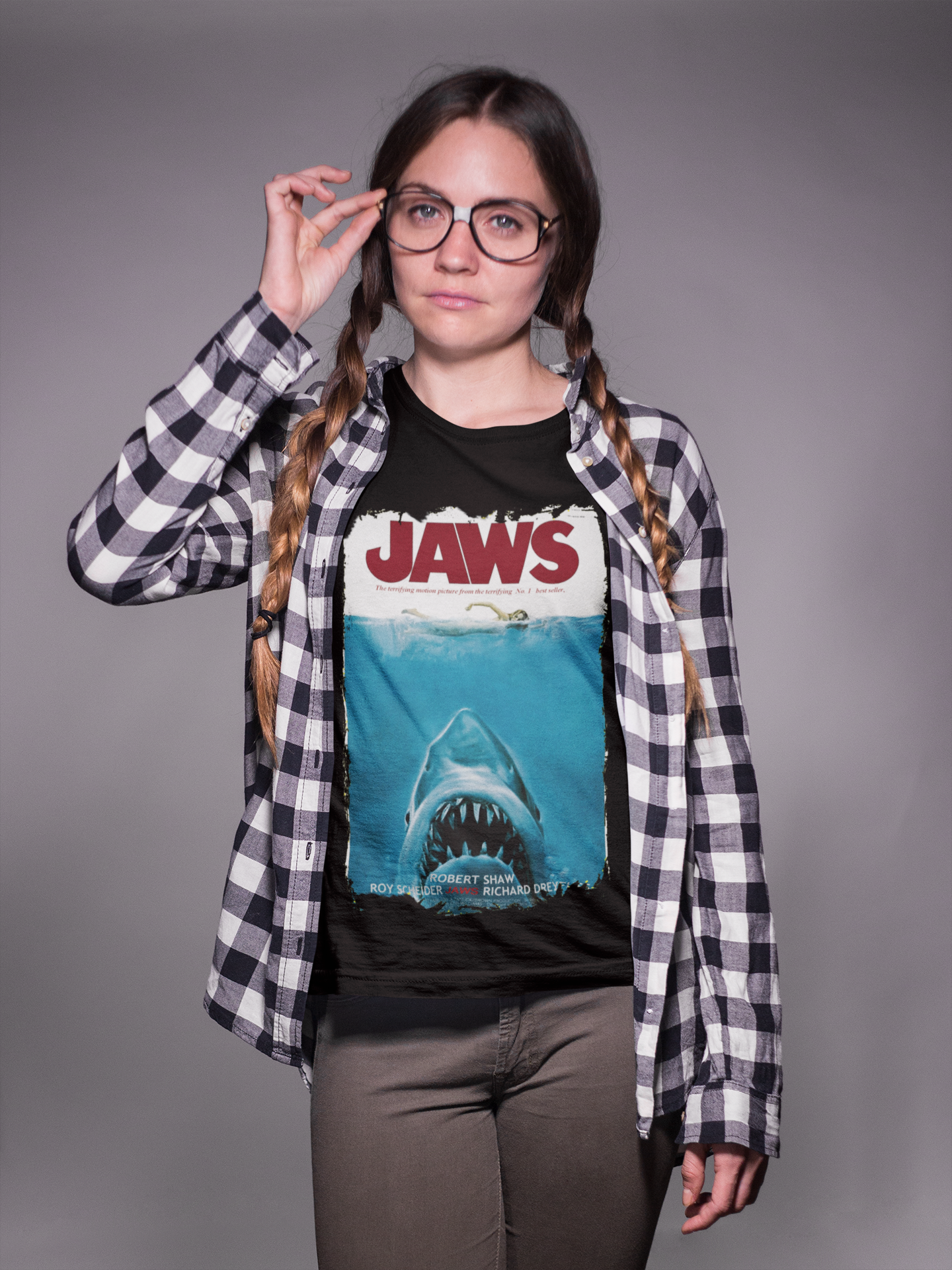 Nome do produto: Baby Long Preta Tubarão