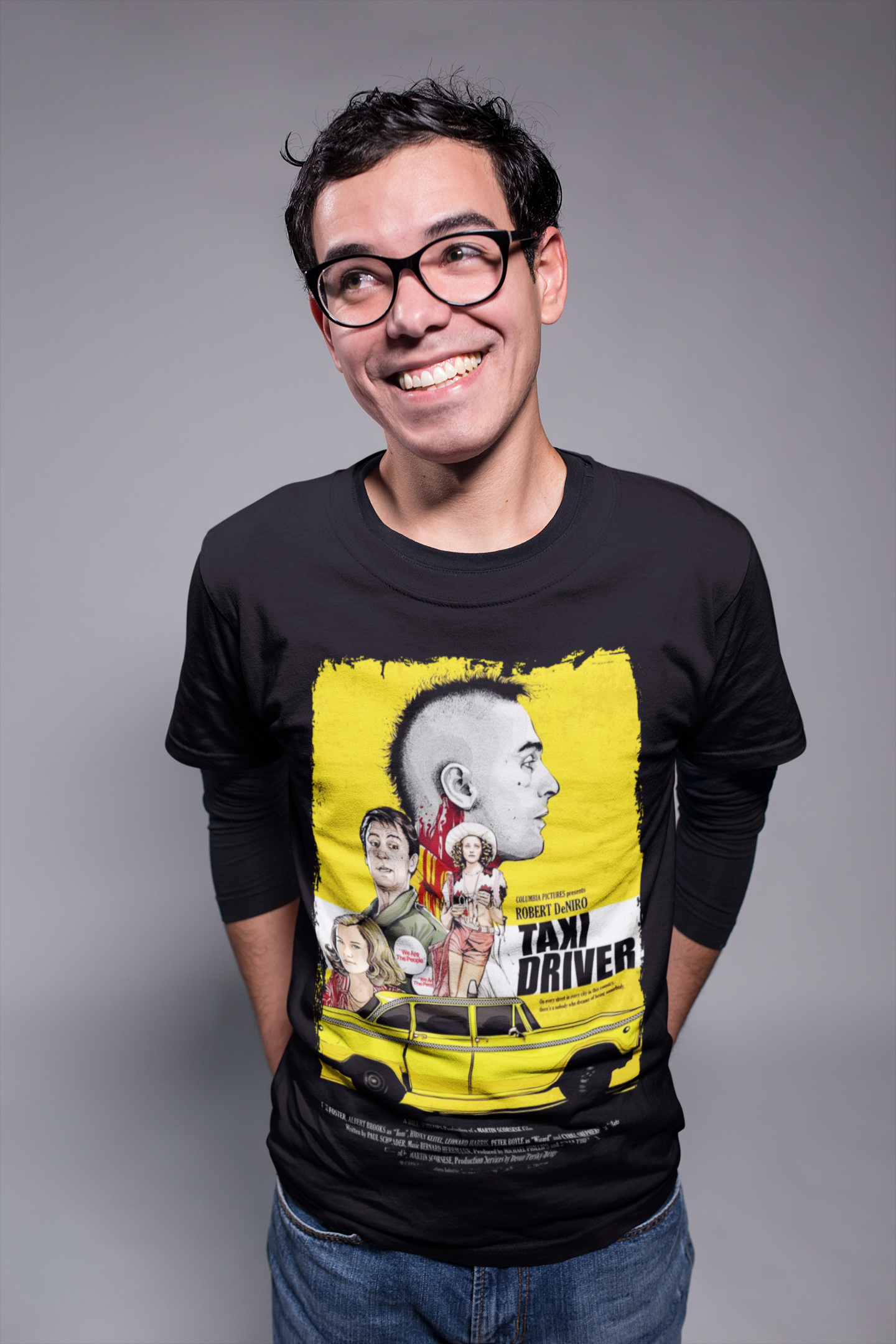 Nome do produto: Camisa Preta Taxi Driver