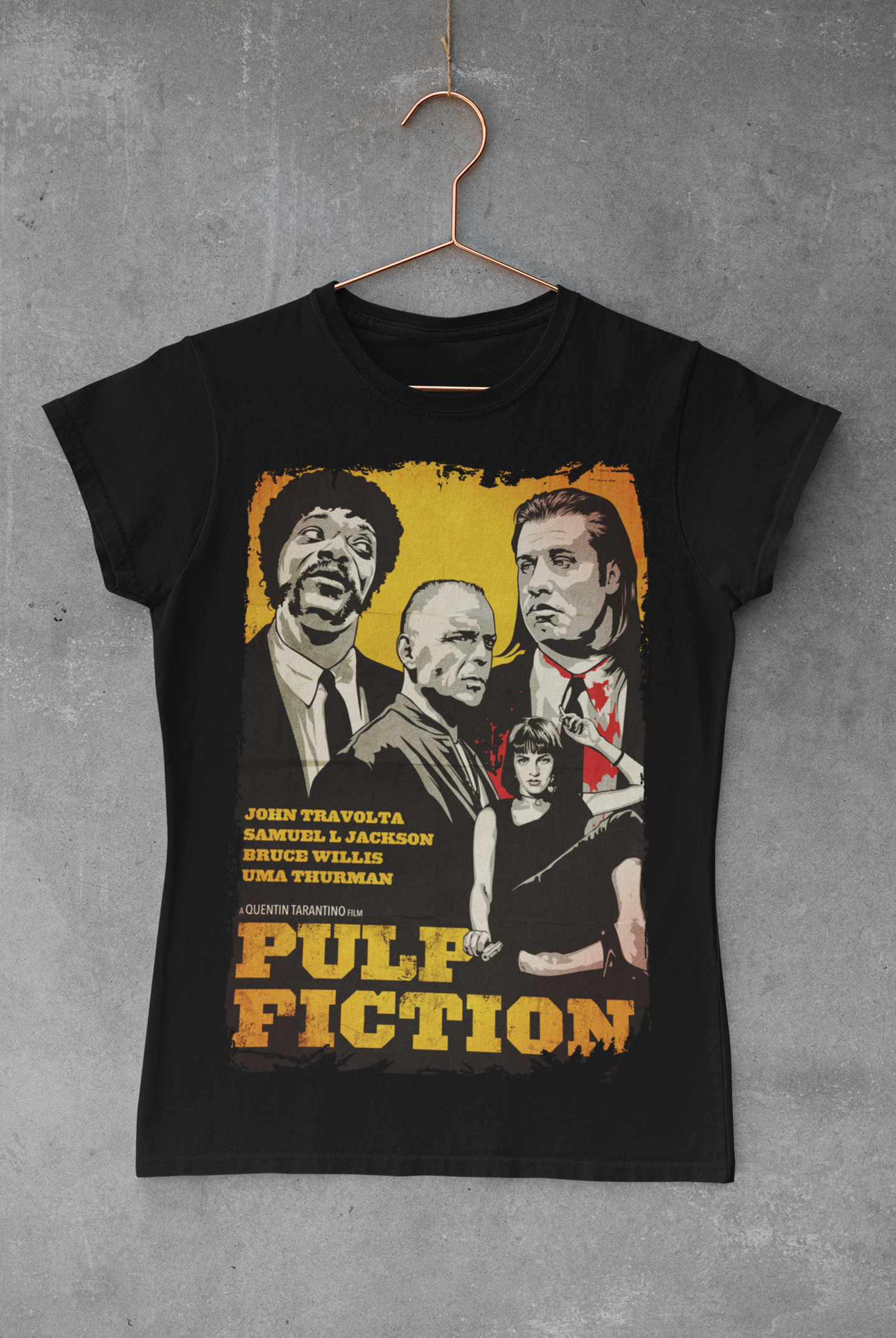 Nome do produto: Baby Long Preta Pulp Fiction