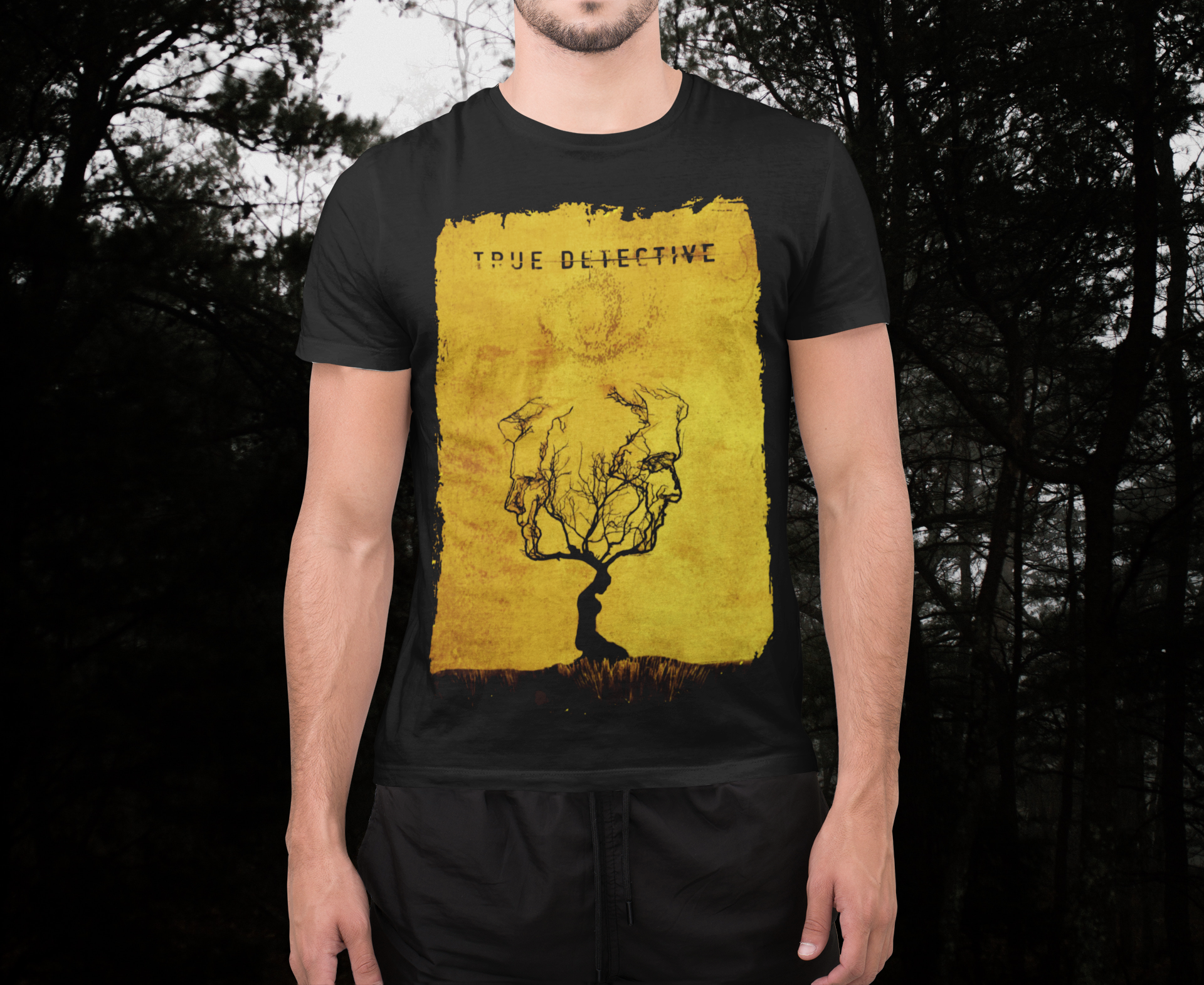 Nome do produto: Camisa Preta True Detective