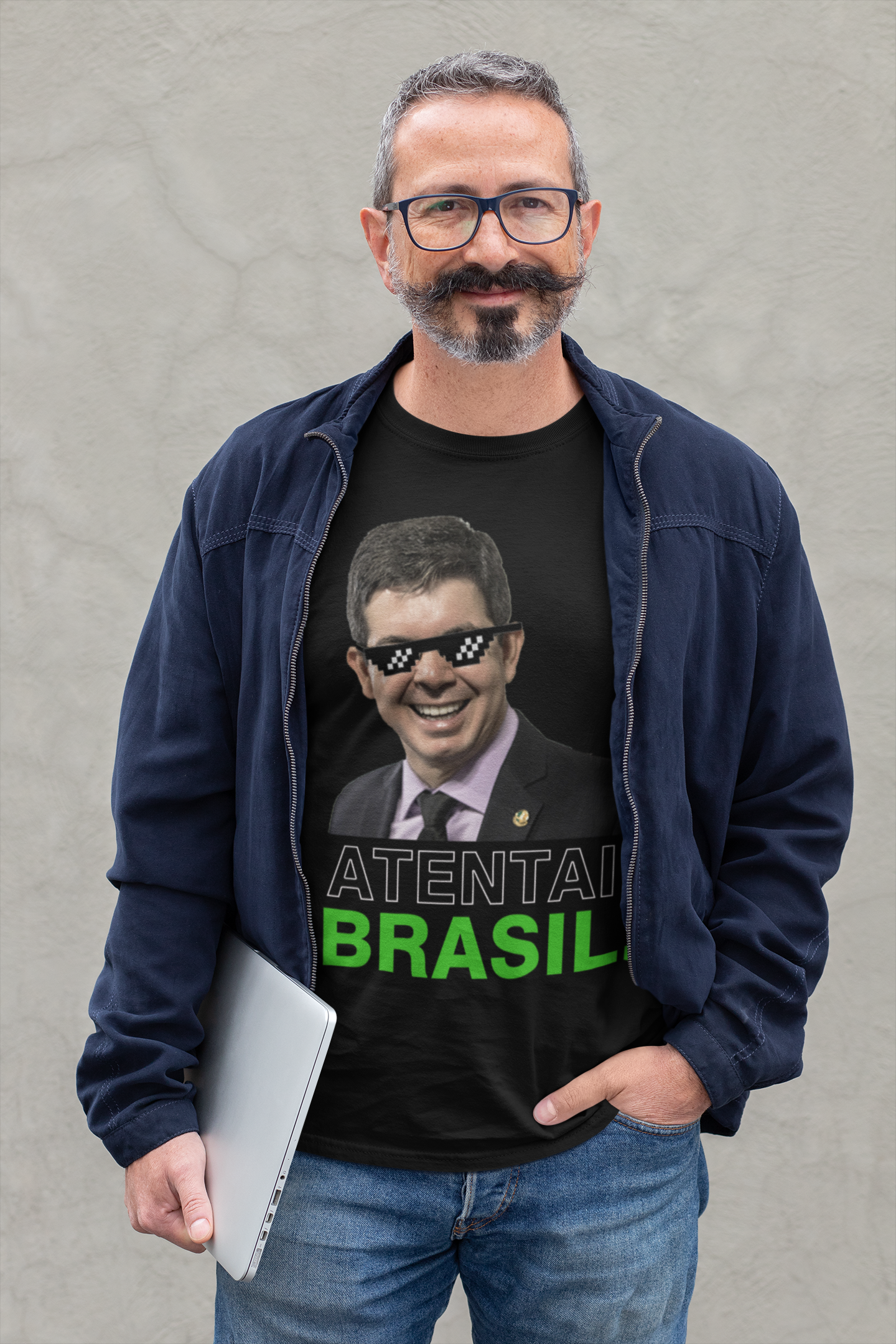 Nome do produto: Camisa Atentai, Brasil! (Cores)