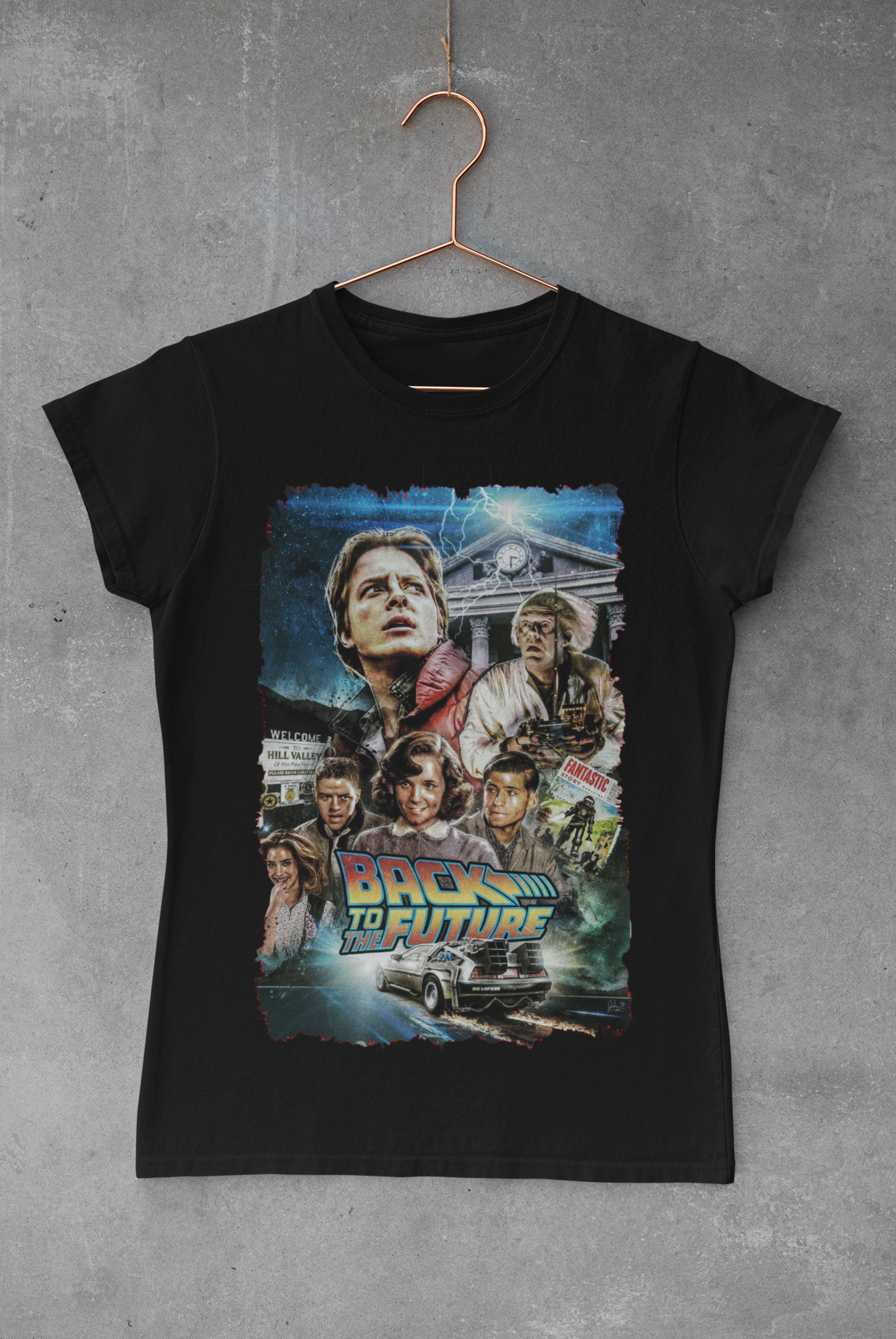 Nome do produto: Baby Long Back To The Future (preta ou branca)