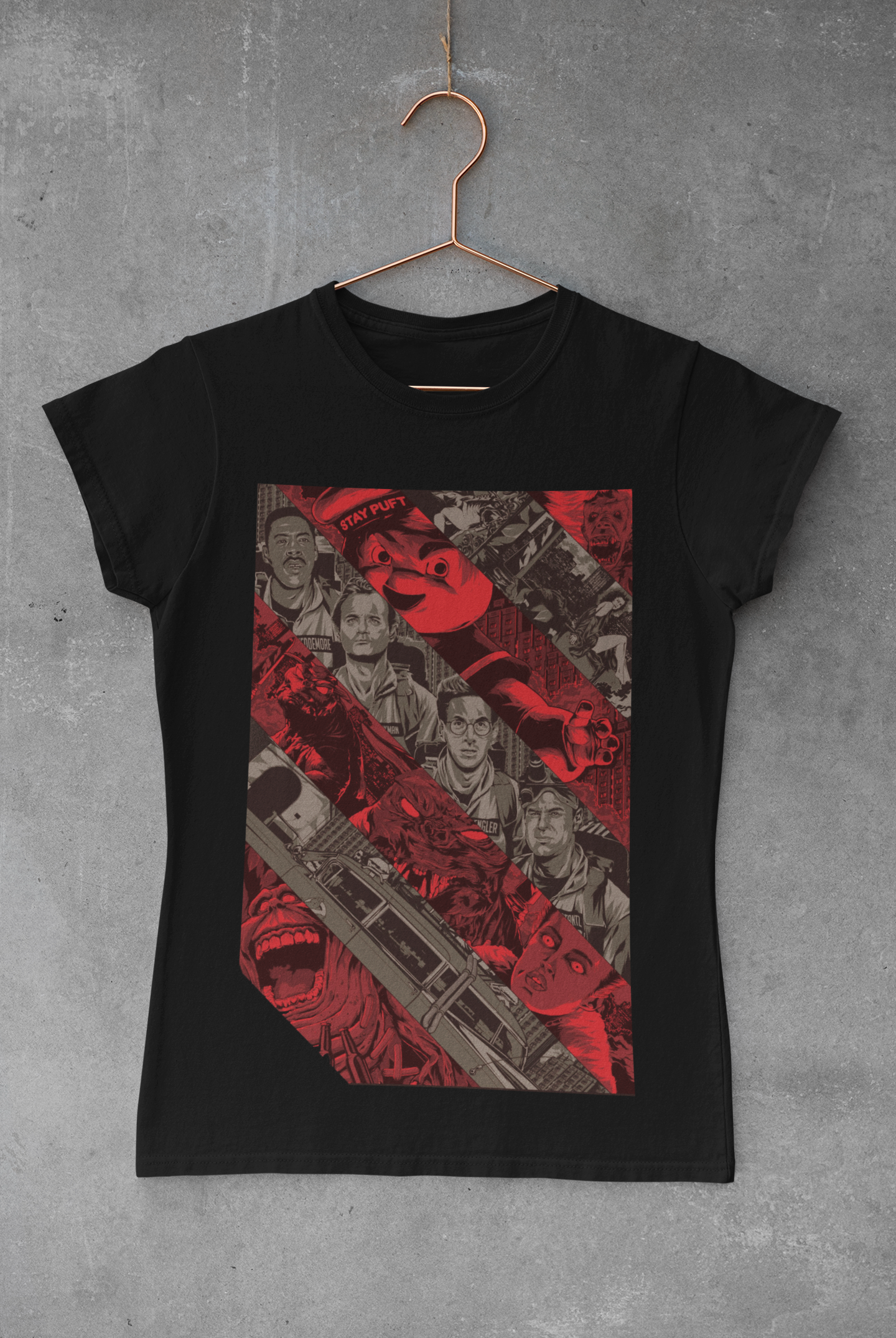 Nome do produto: Baby Long Os Caça-fantasmas (preta ou branca)