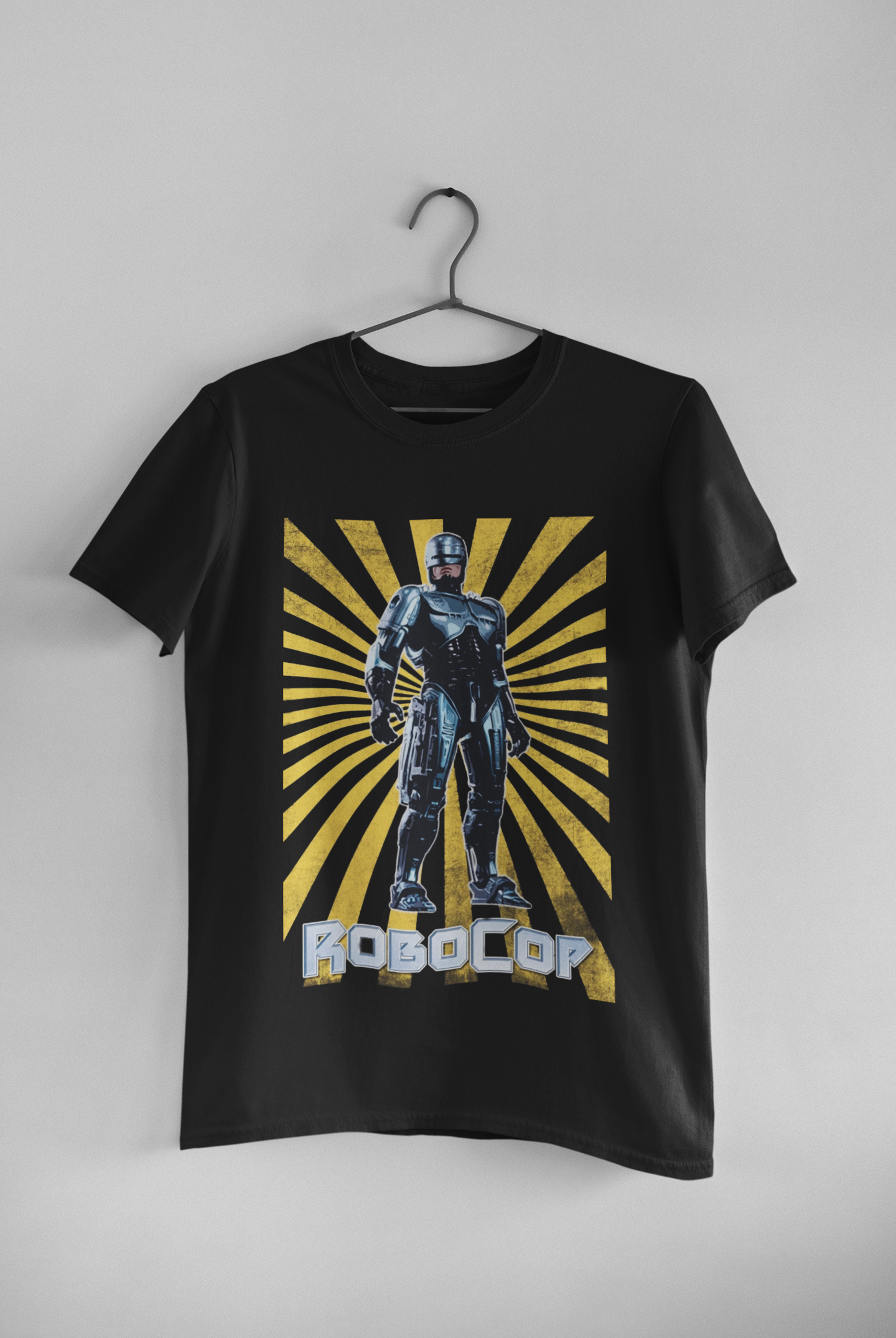 Nome do produto: Camisa Robocop (preta ou branca)