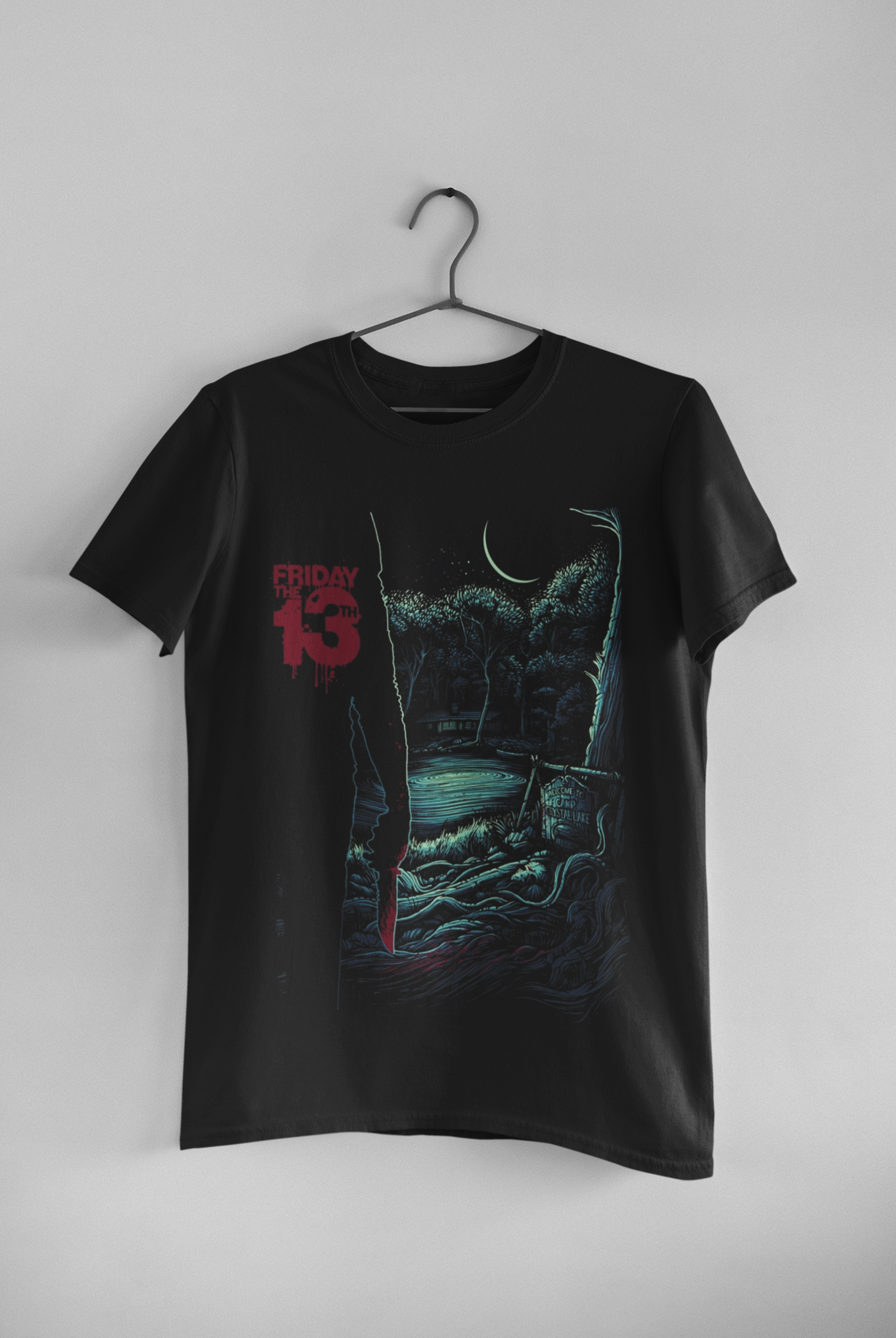 Nome do produto: Camisa Preta Sexta-feira 13