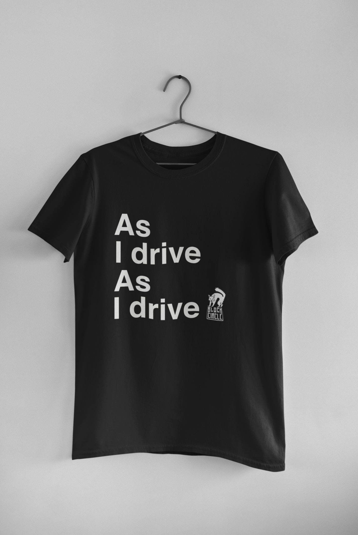 Nome do produto: Camisa Preta Black Circle As I Drive