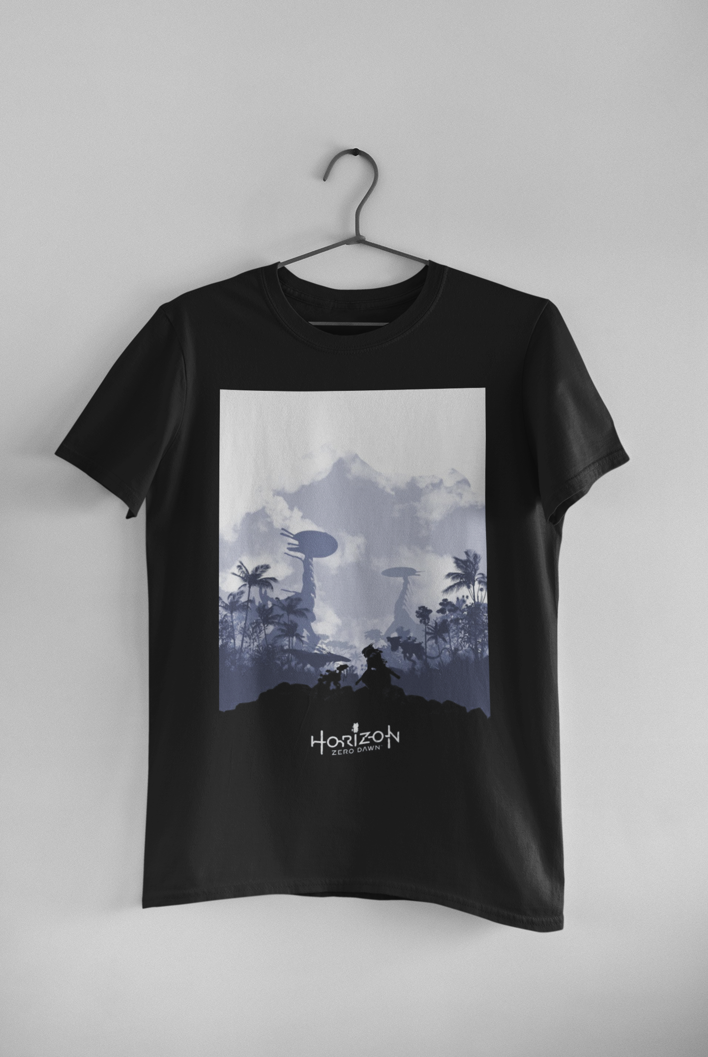 Nome do produto: Camisa Preta Horizon Zero Dawn