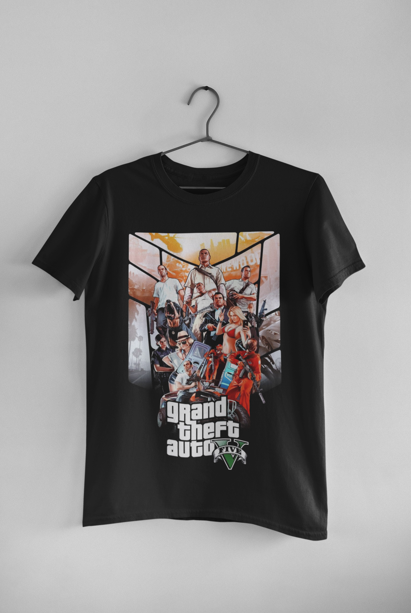 Nome do produto: Camisa Preta GTA 5