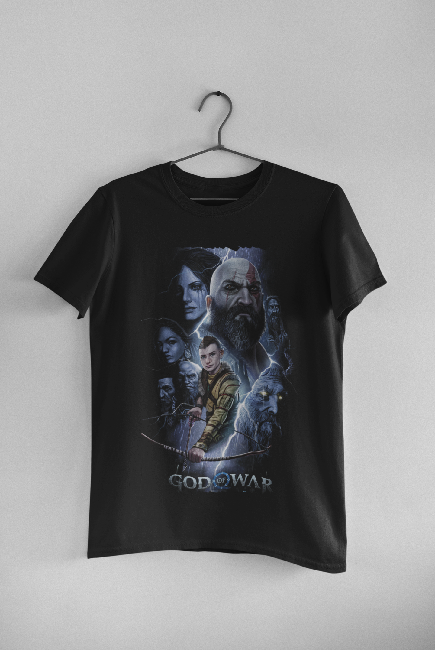 Nome do produto: Camisa Preta God Of War