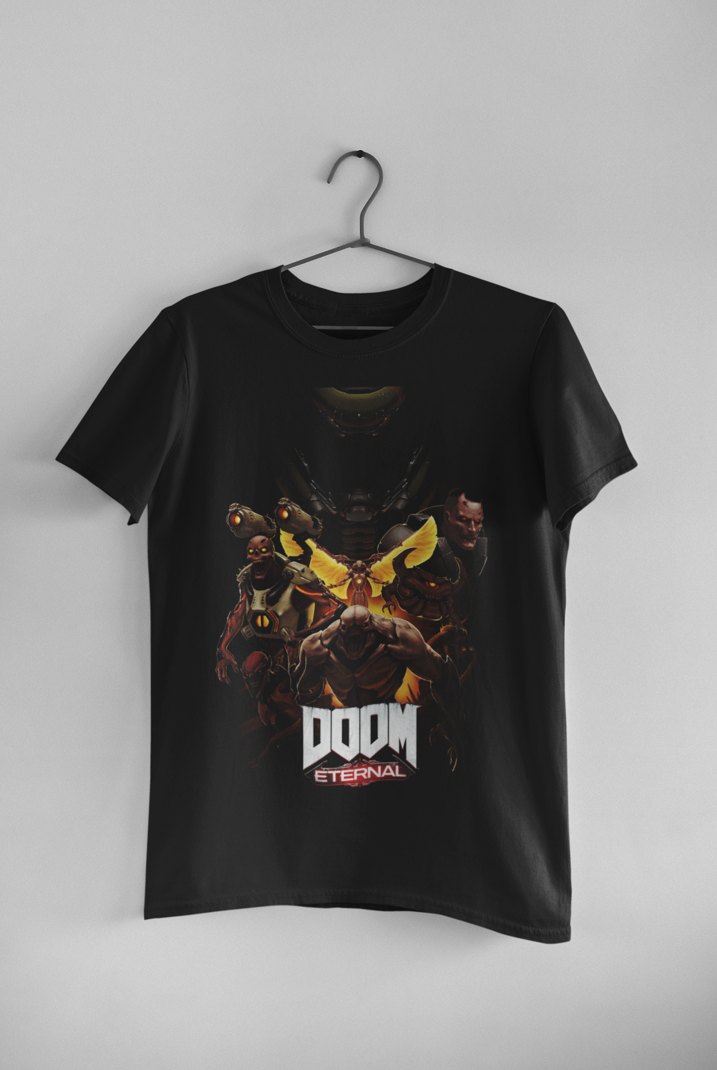 Nome do produto: Camisa Preta Doom Eternal