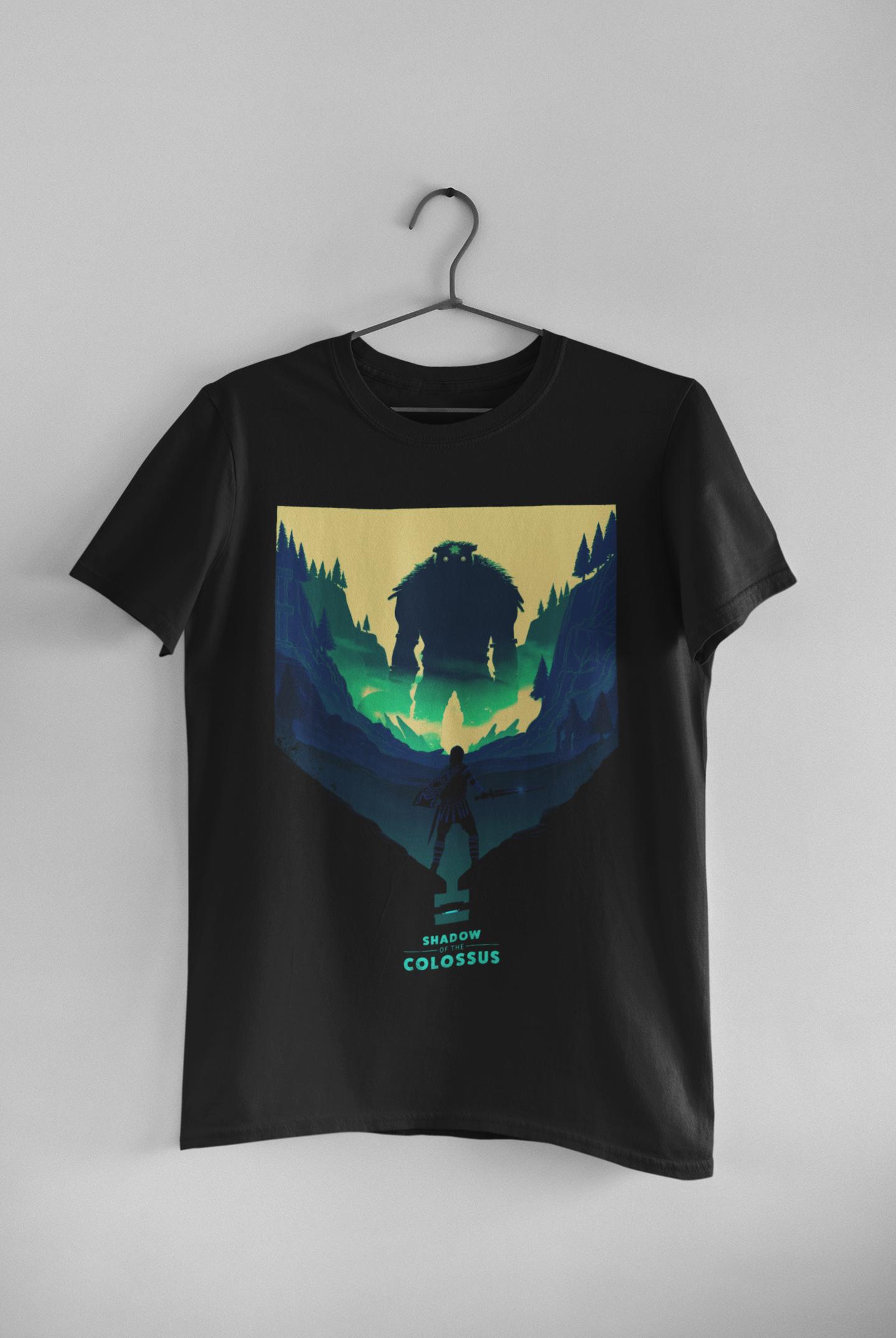 Nome do produto: Camisa Preta Shadow Of The Colossus