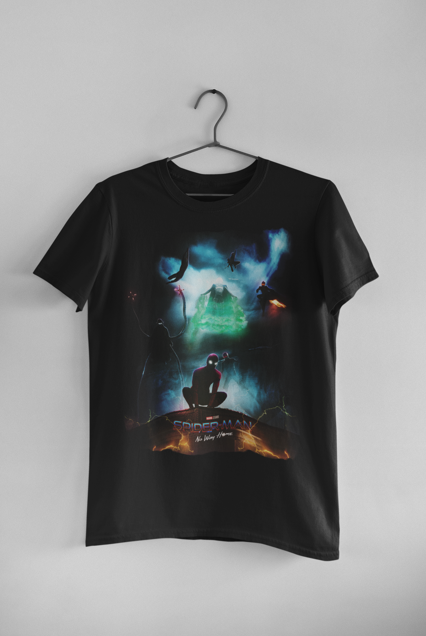 Nome do produto: Camisa Preta Spider Man Sem Volta Pra Casa 